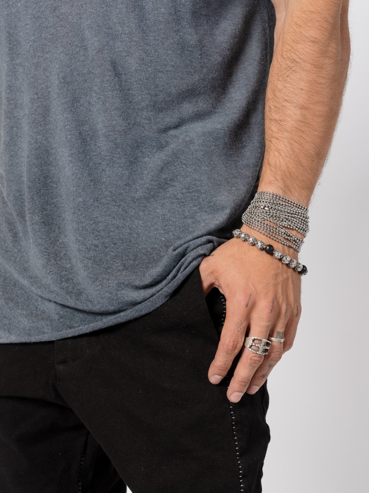 Modal Cashmere Blend Tee - by MD75