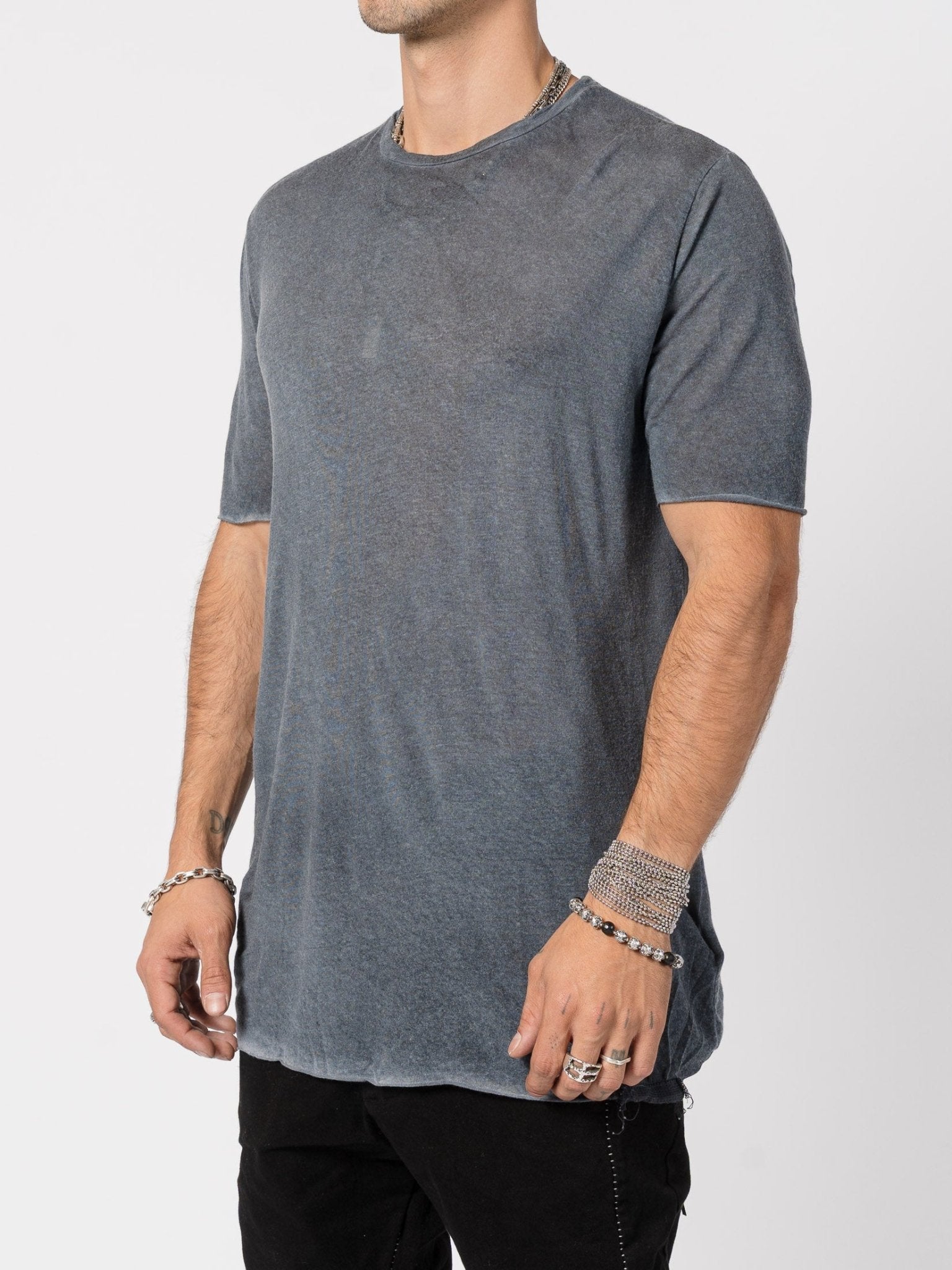 Modal Cashmere Blend Tee - by MD75