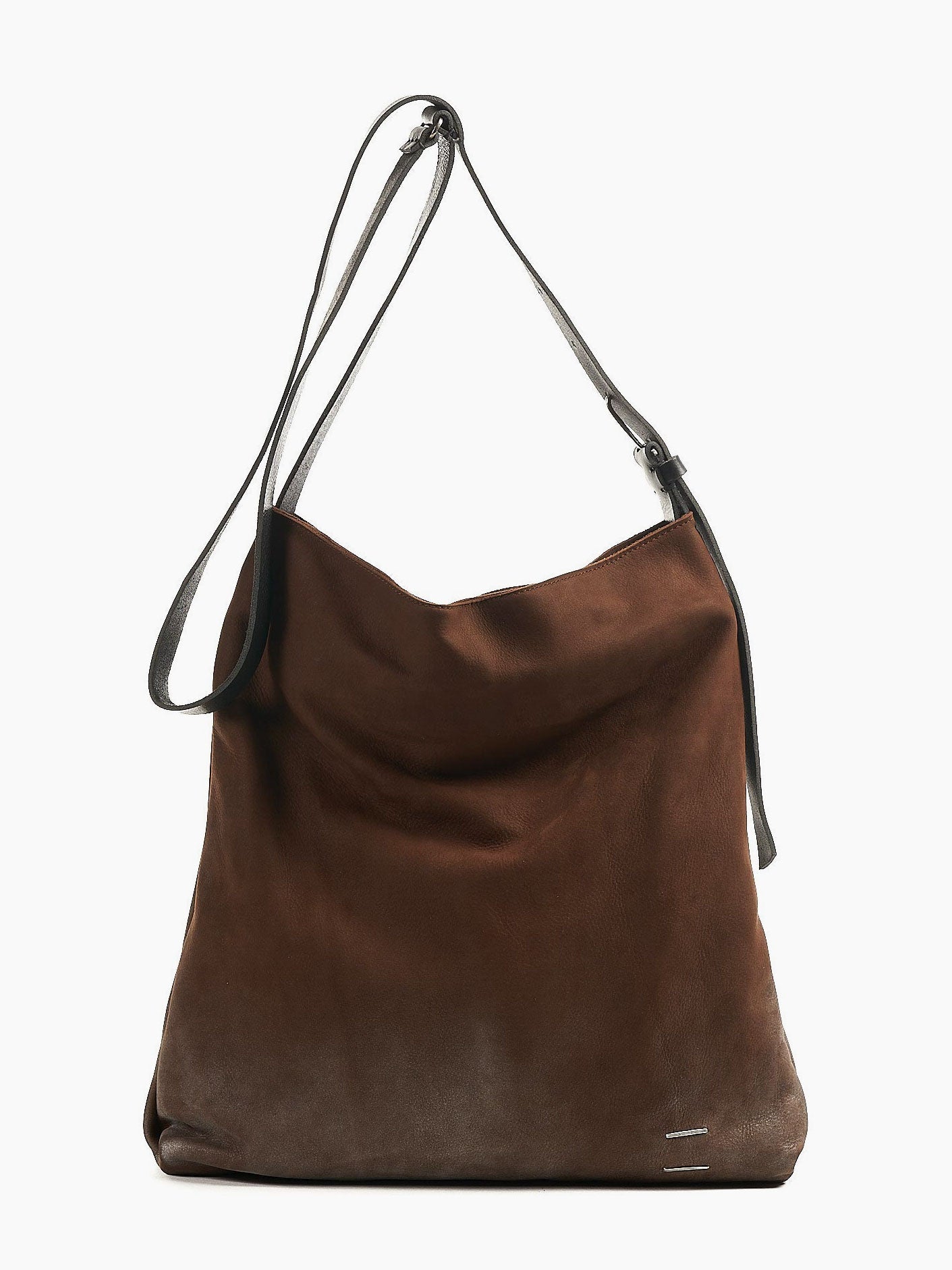 Nubuck Shoulder Bag - by DANIELE BASTA