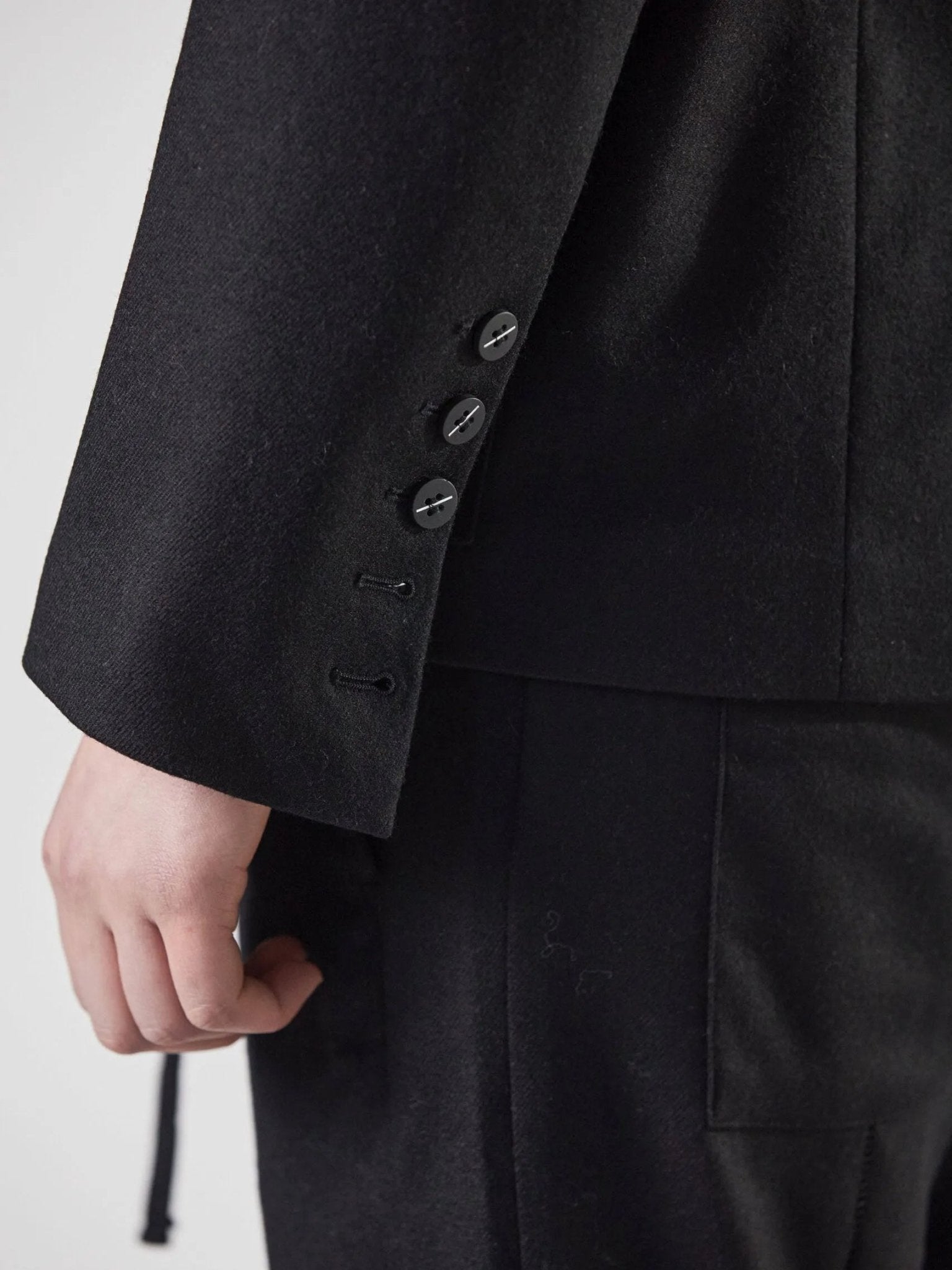 One button blazer - by THOM KROM