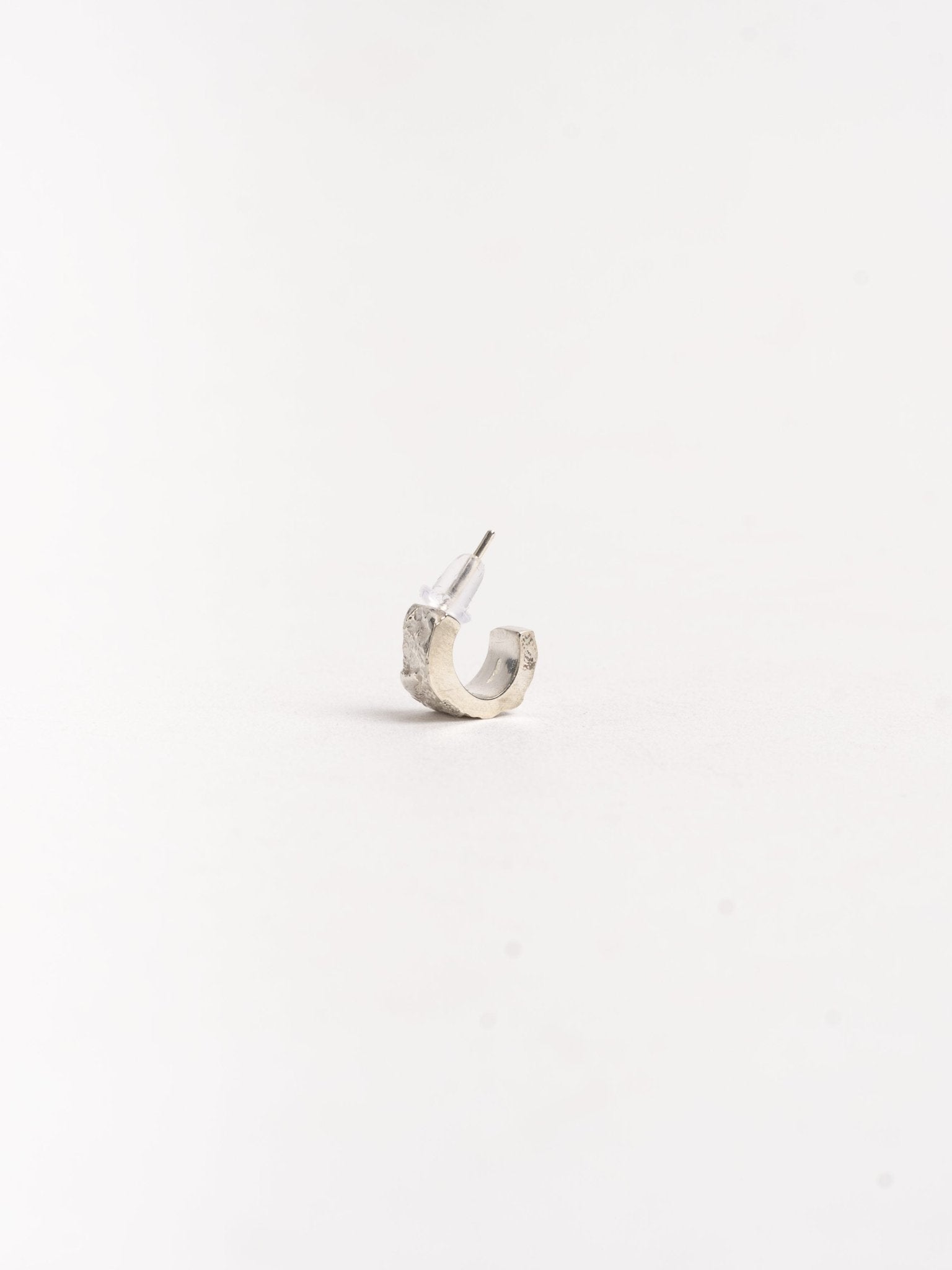 Organic Textured Hoop Earring - by MAYA NOACH