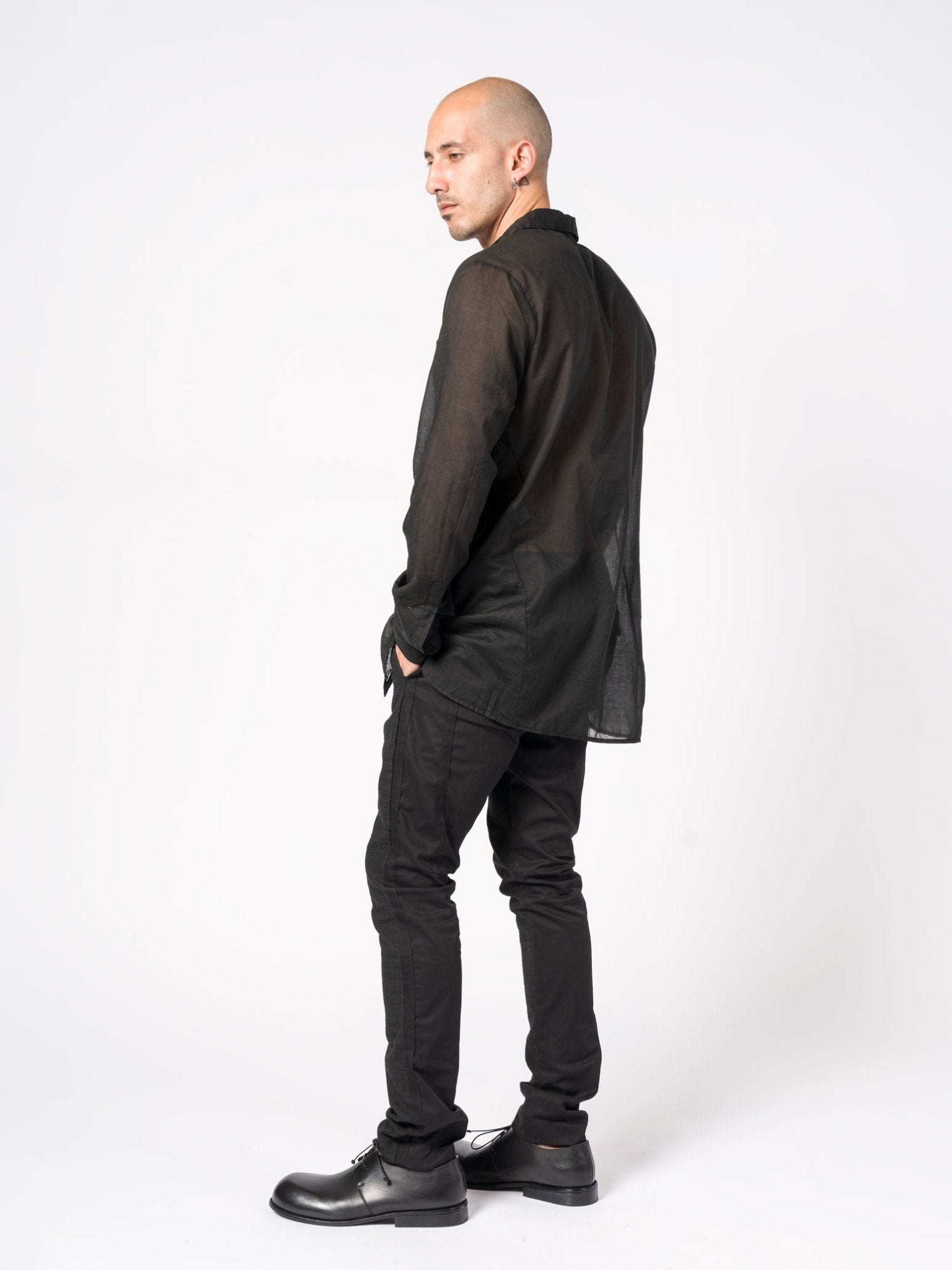 Overdyed Cotton Shirt - by MASNADA