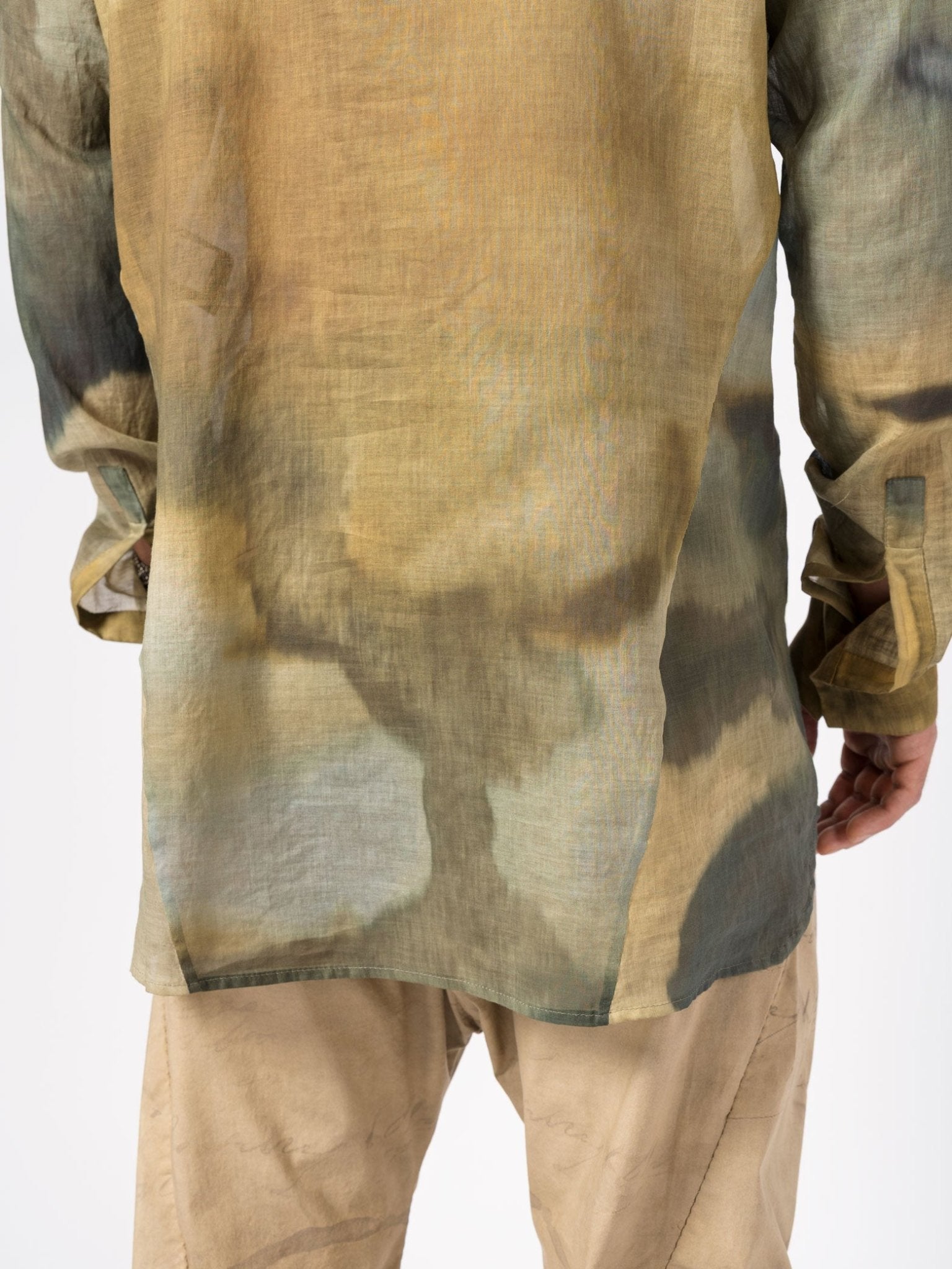Overdyed Cotton Shirt - by MASNADA