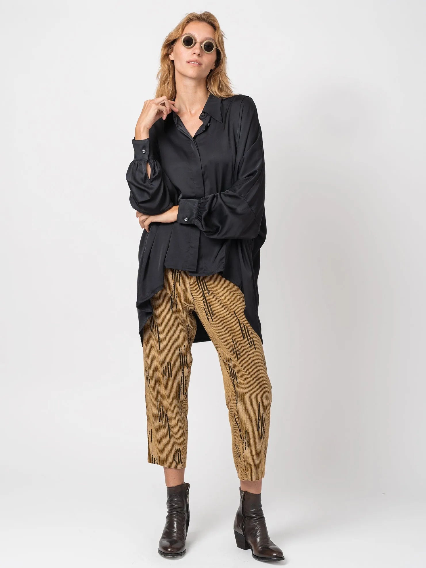 Oversized Button - Up Shirt - by NOSTRA SANTISSIMA