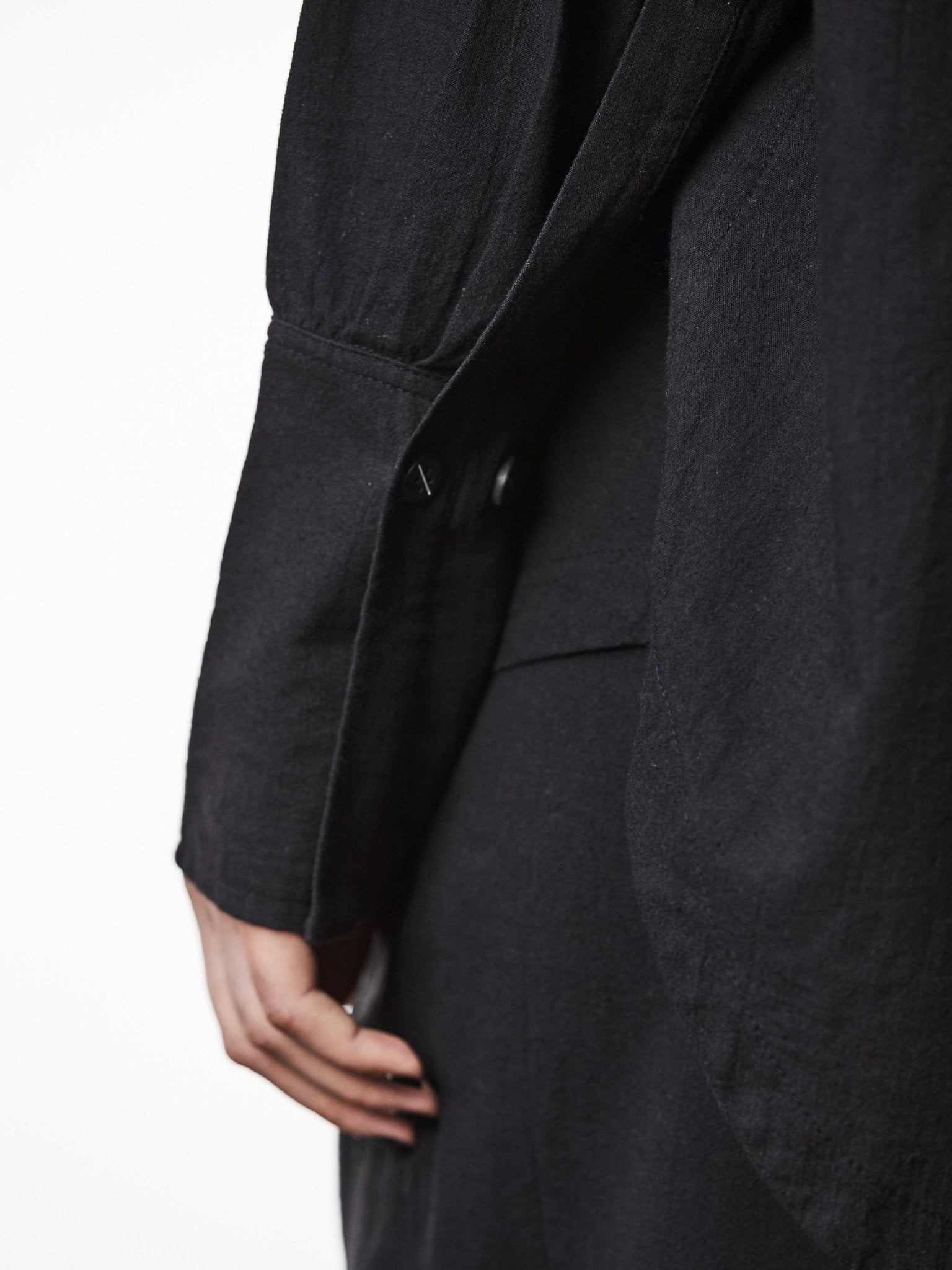 Oversized Linen Long Shirt - by THOM KROM