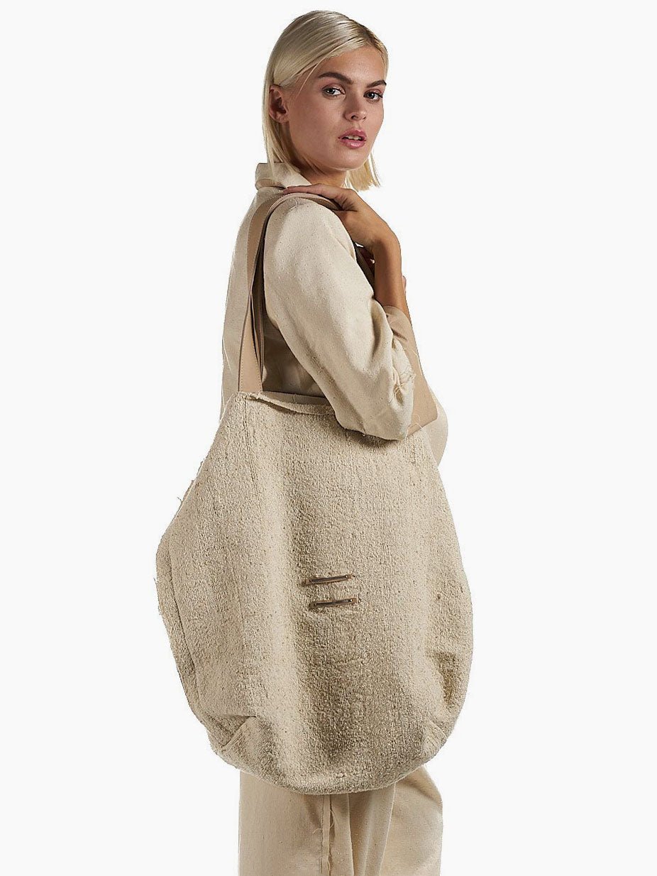 Oversized Shopper Bag - by DANIELE BASTA