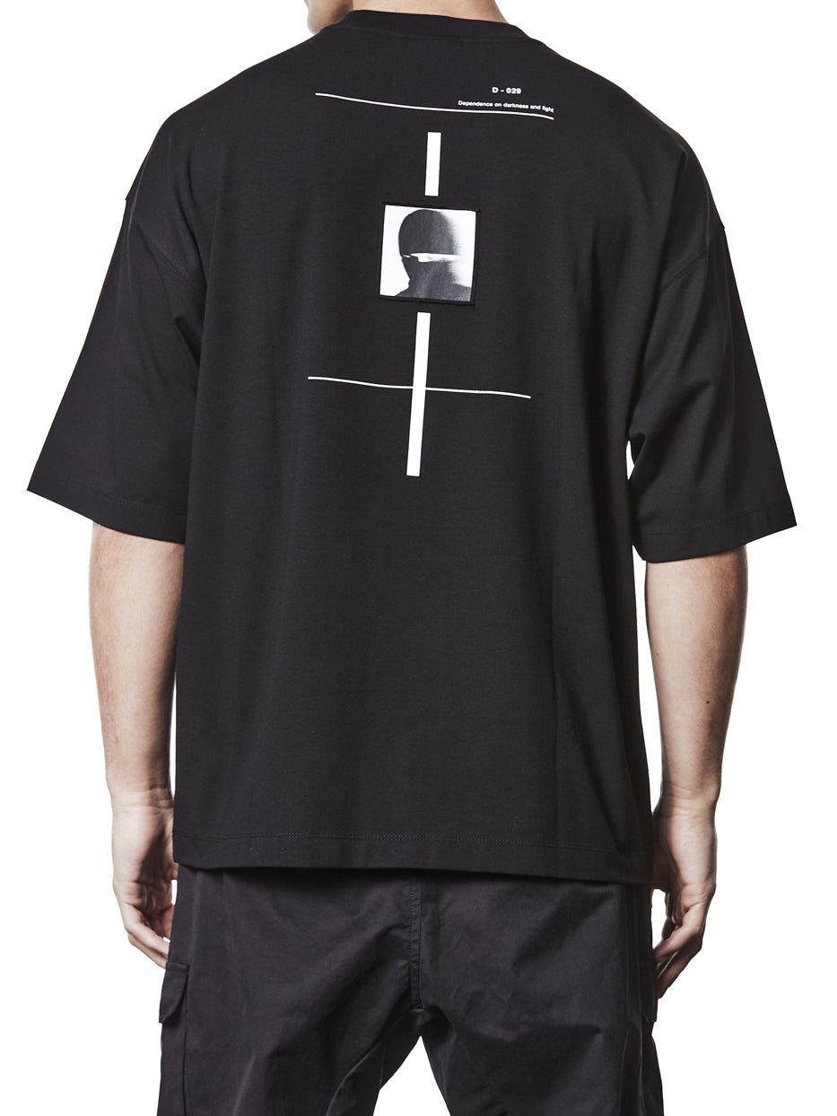 Oversized T-Shirt with Back Print - by THOM KROM