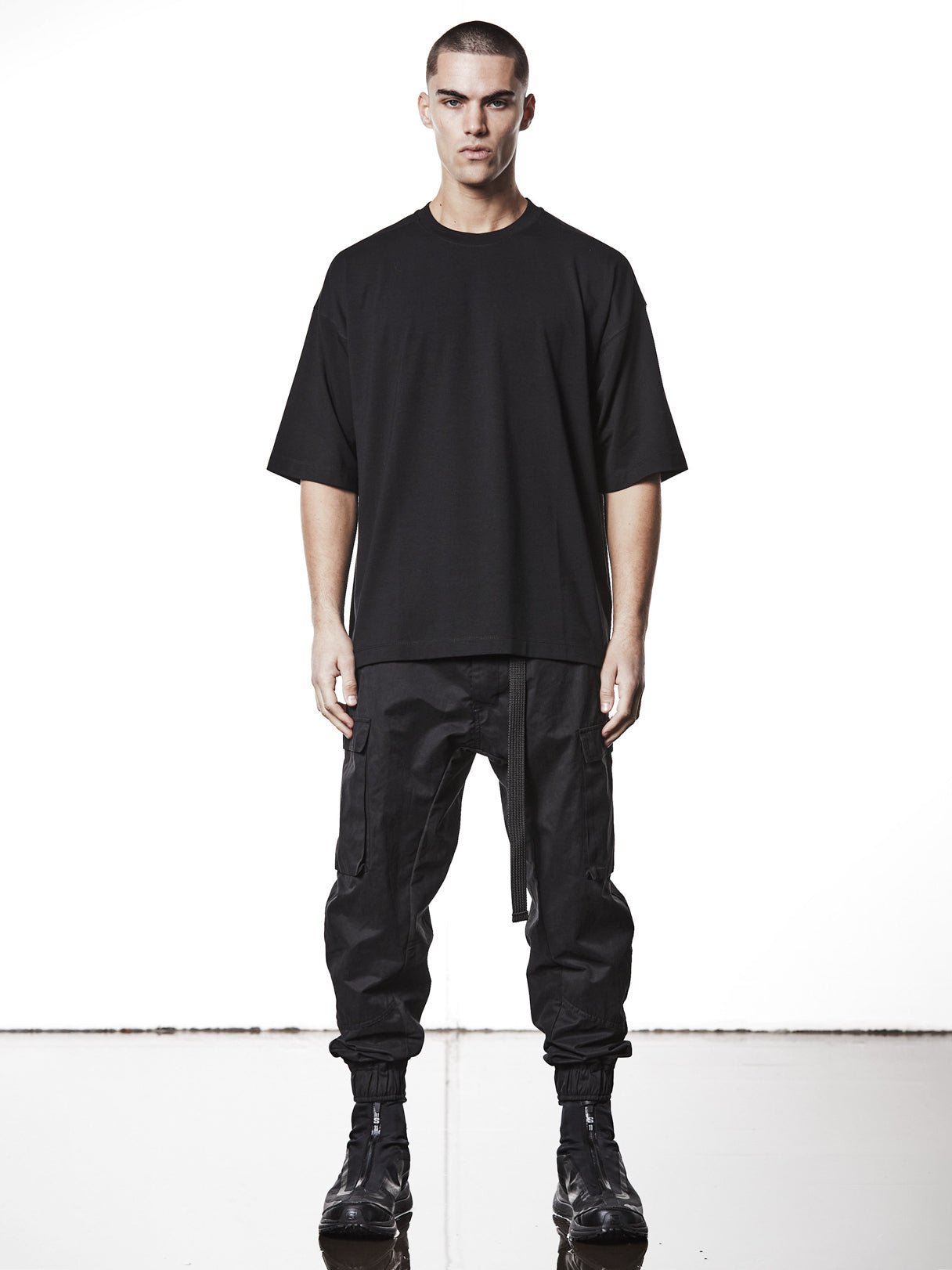 Oversized T-Shirt with Back Print - by THOM KROM