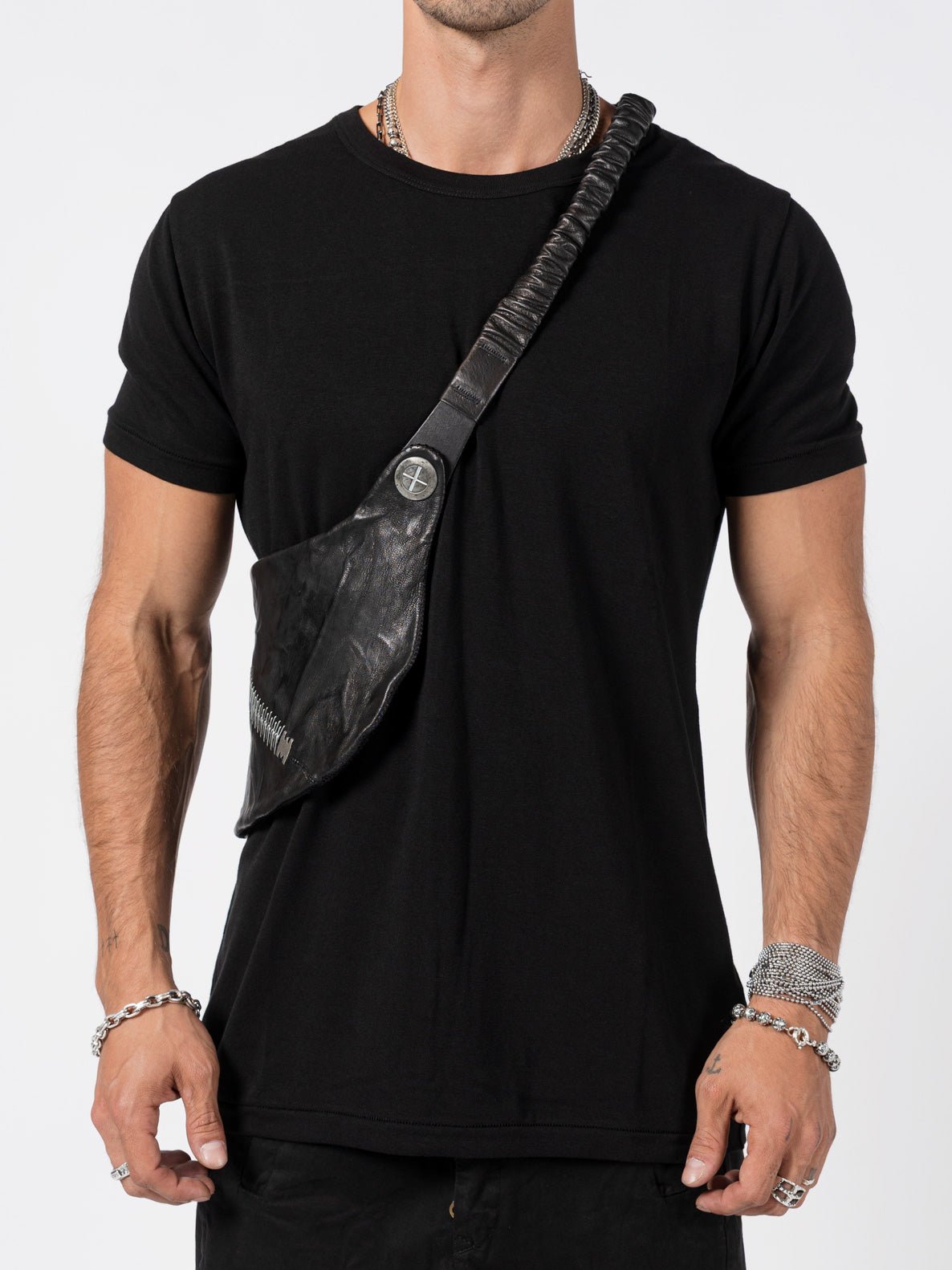 Passager Leather Pouch - by ISAAC SELLAM