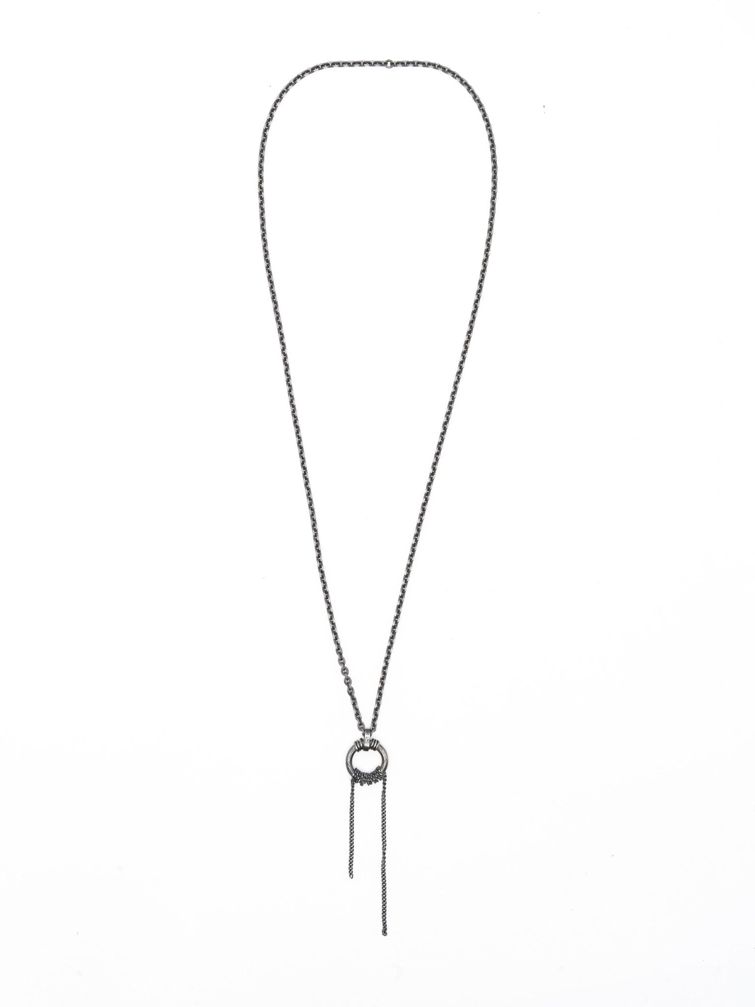 Pendant Necklace with Hanging Chains - by CEDAR