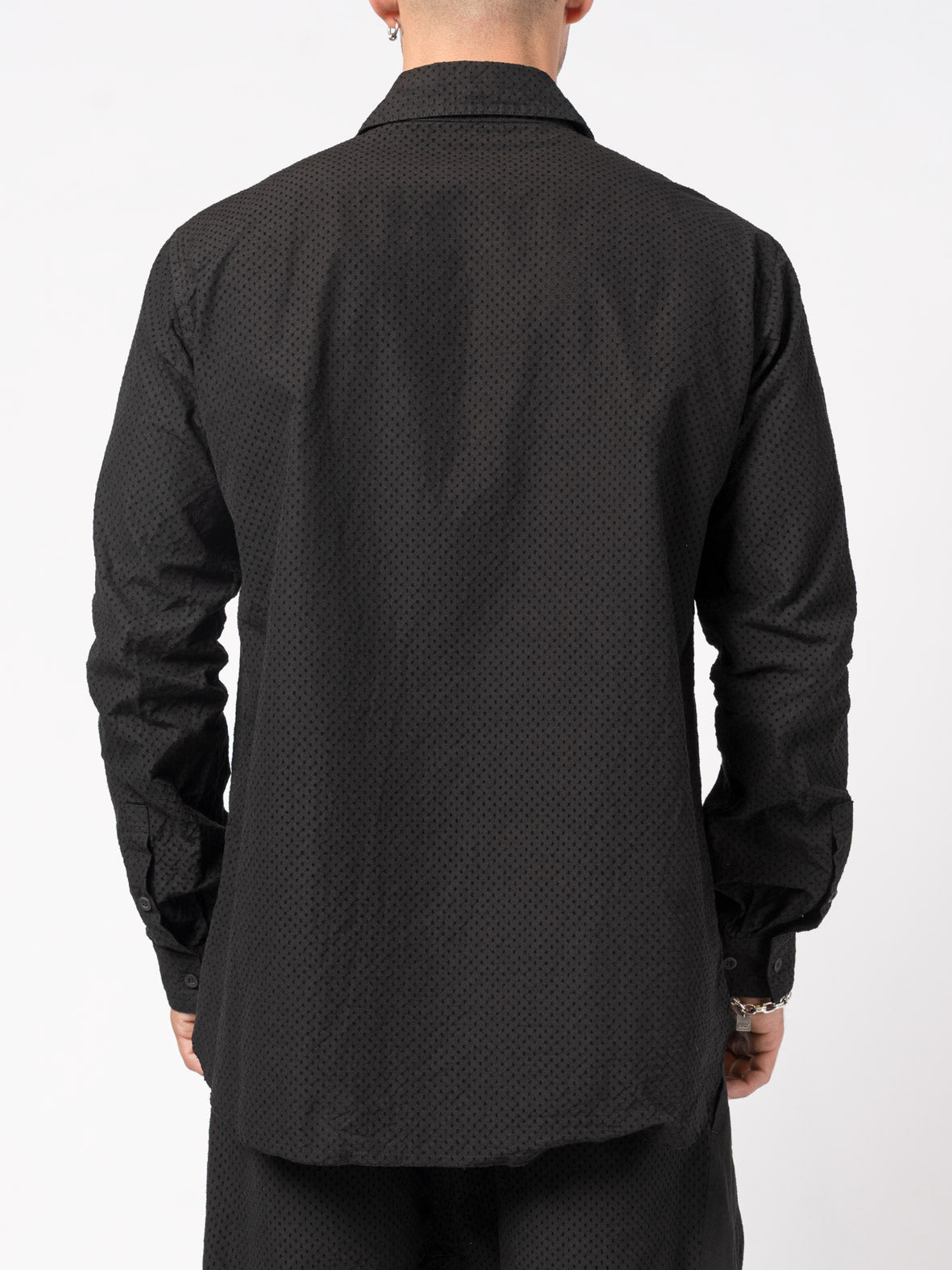 Perforated Button - Up Shirt - by NUDE: MM