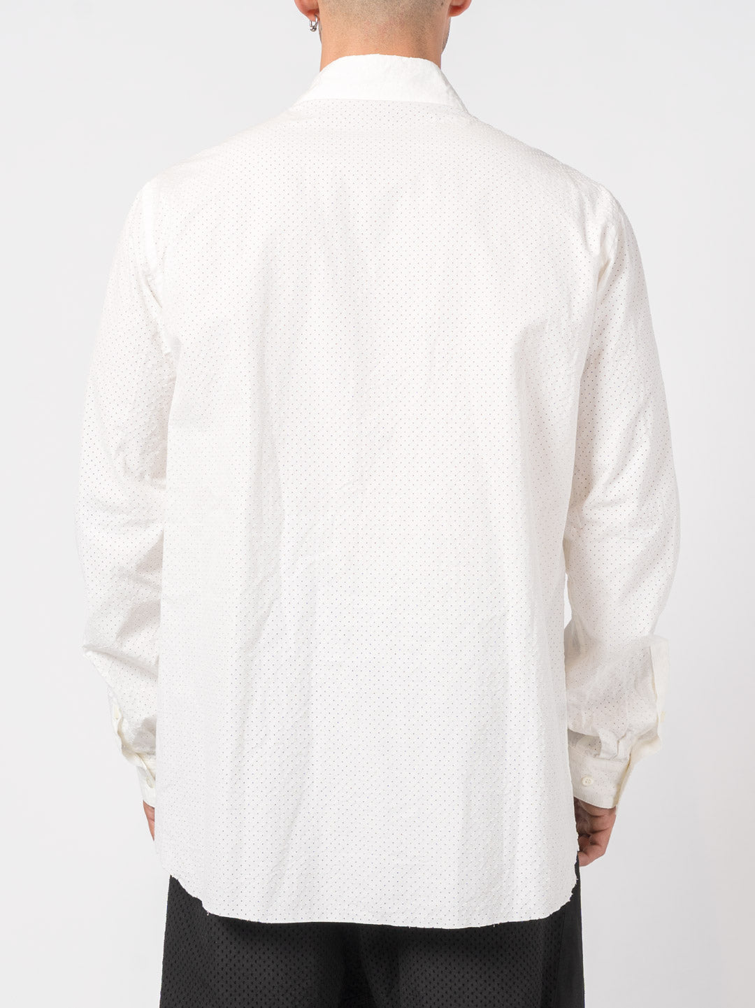 Perforated Button - Up Shirt - by NUDE: MM