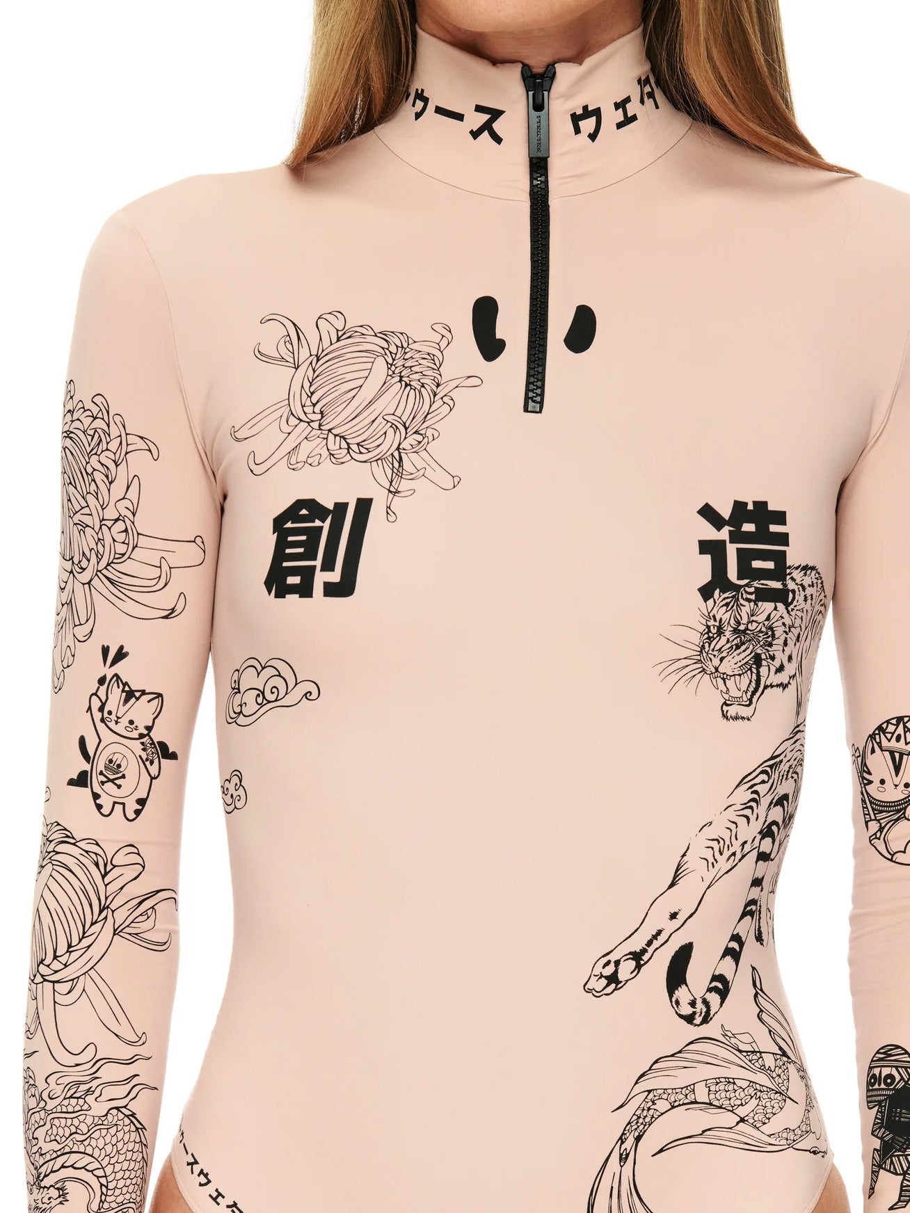 Printed Bodysuit - by TTSWTRS