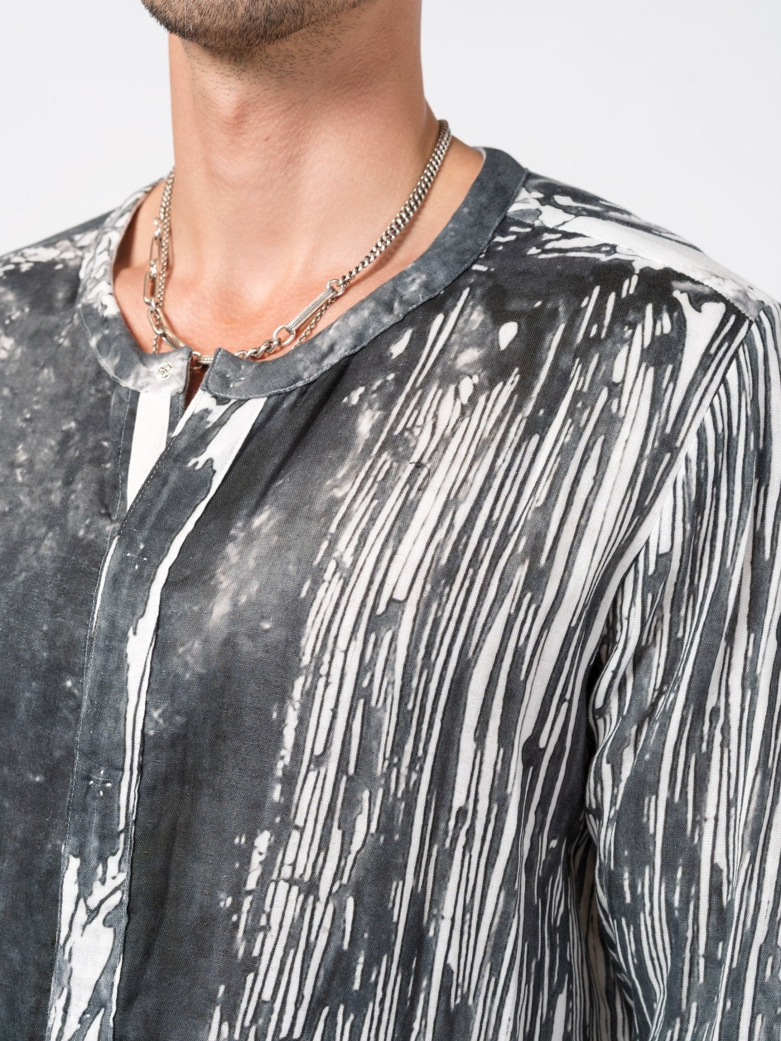 Printed Long Shirt - by NUDE: MM