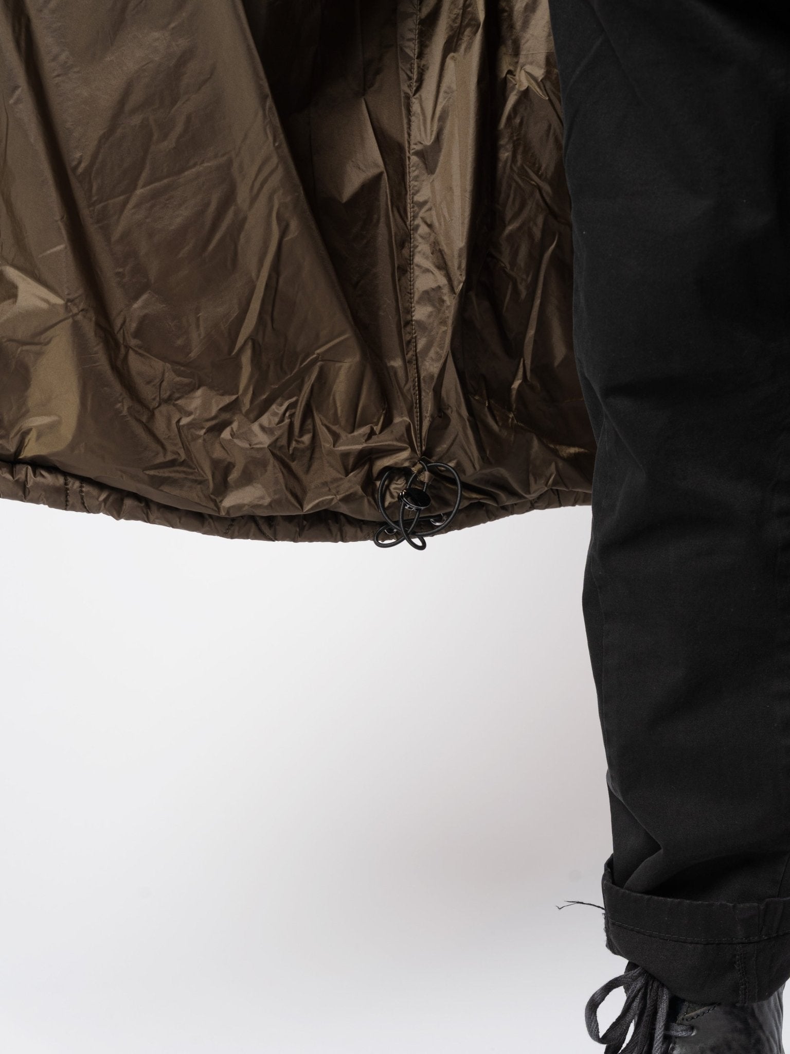 Quilted Nylon Bomber - by GIORGIO BRATO