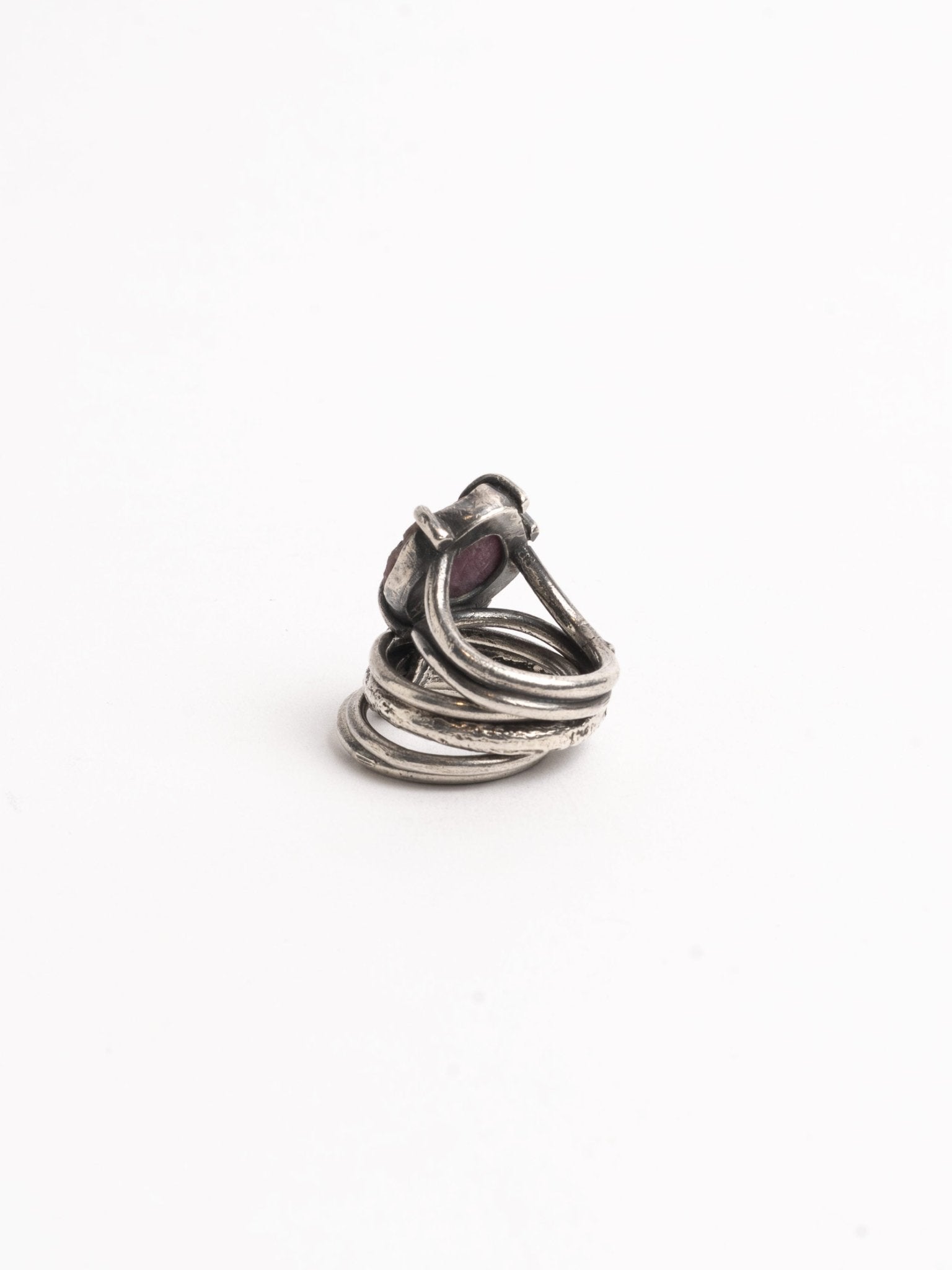 Raw Ruby Multi-Layered Ring - by MAYA NOACH
