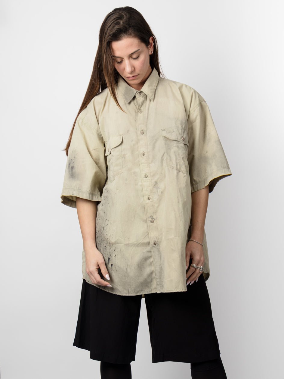 Reconstructed Utility Shirt by OSHKO | INN7fashion Reconstructed Utility Shirt by OSHKO | INN7fashion
