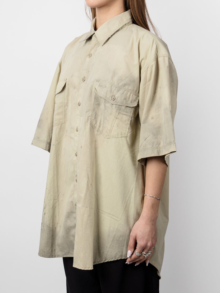 Reconstructed Utility Shirt - by OSHKO