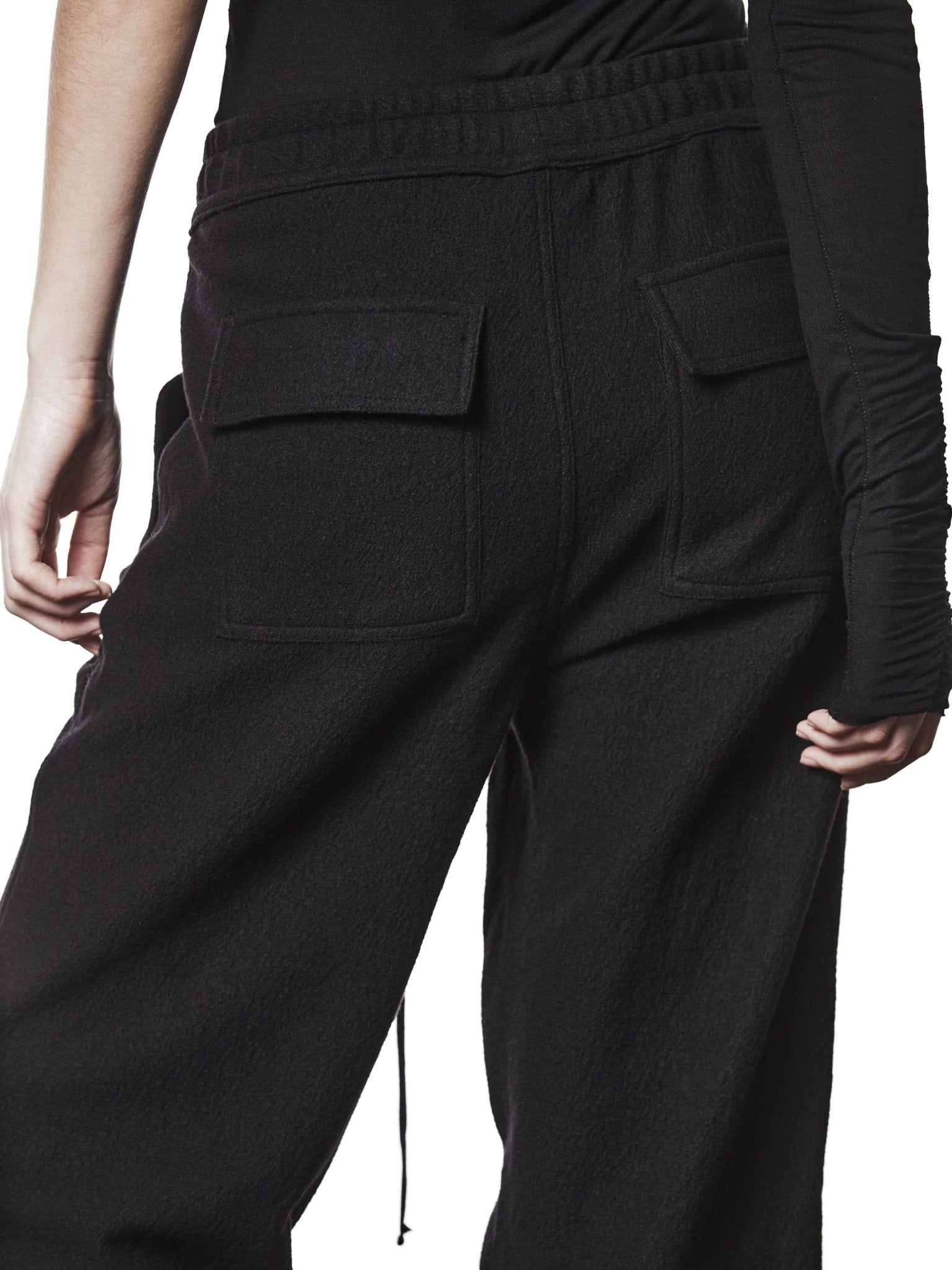 Relaxed Wool Trousers - by THOM KROM