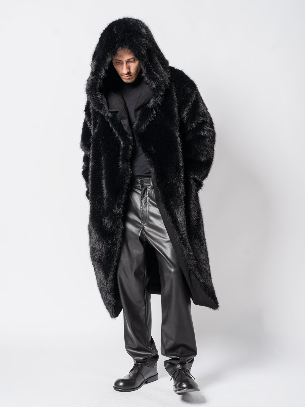 Reversible Faux Fur Coat - by NOSTRA SANTISSIMA