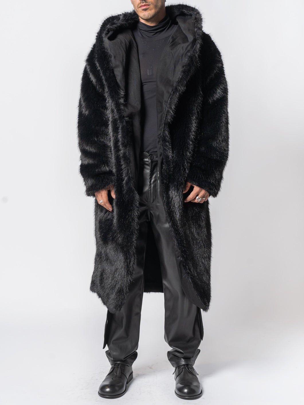 Reversible Faux Fur Coat - by NOSTRA SANTISSIMA