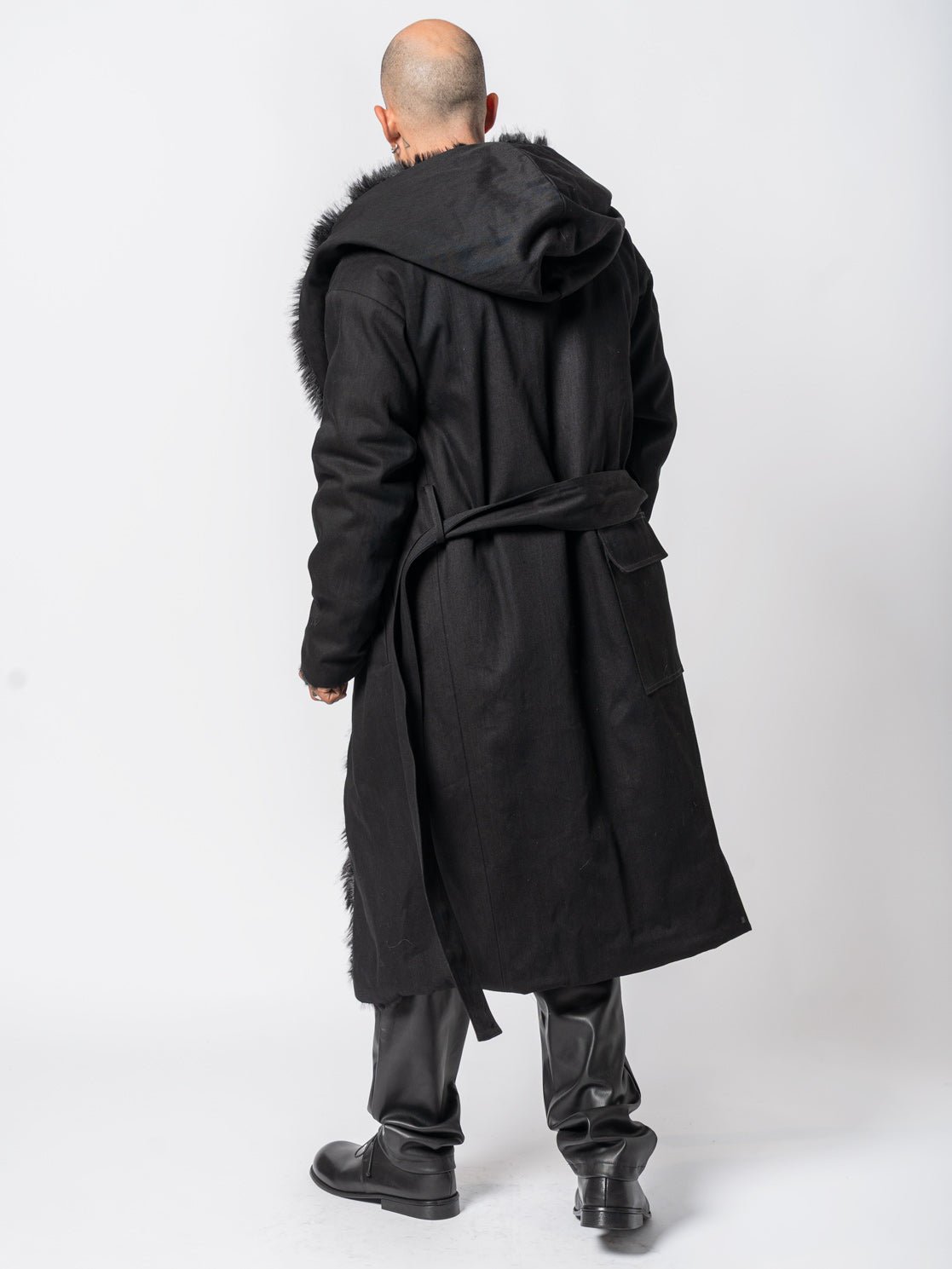 Reversible Faux Fur Coat - by NOSTRA SANTISSIMA
