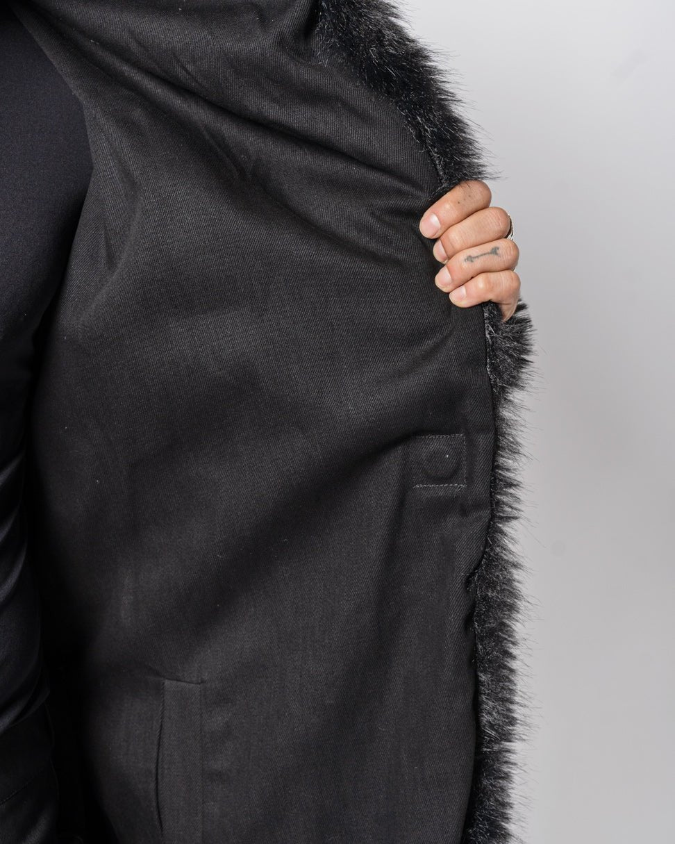 Reversible Faux Fur Coat - by NOSTRA SANTISSIMA
