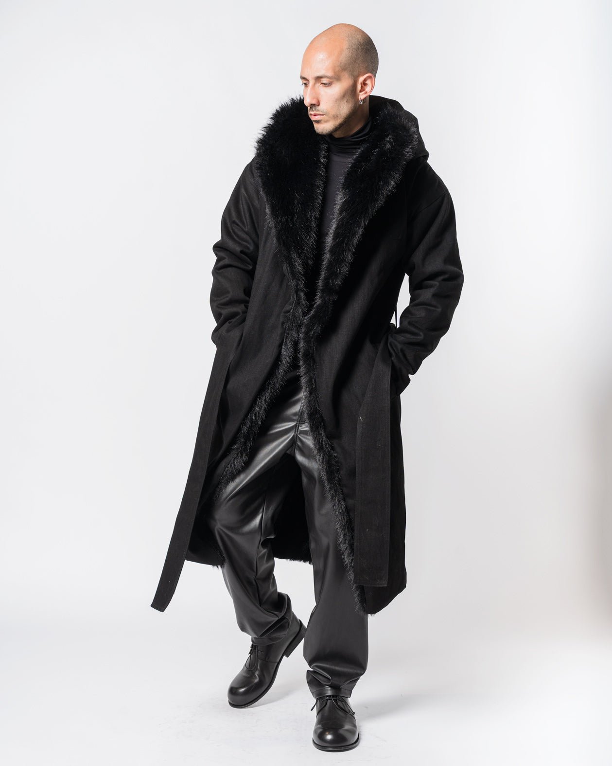 Reversible Faux Fur Coat - by NOSTRA SANTISSIMA