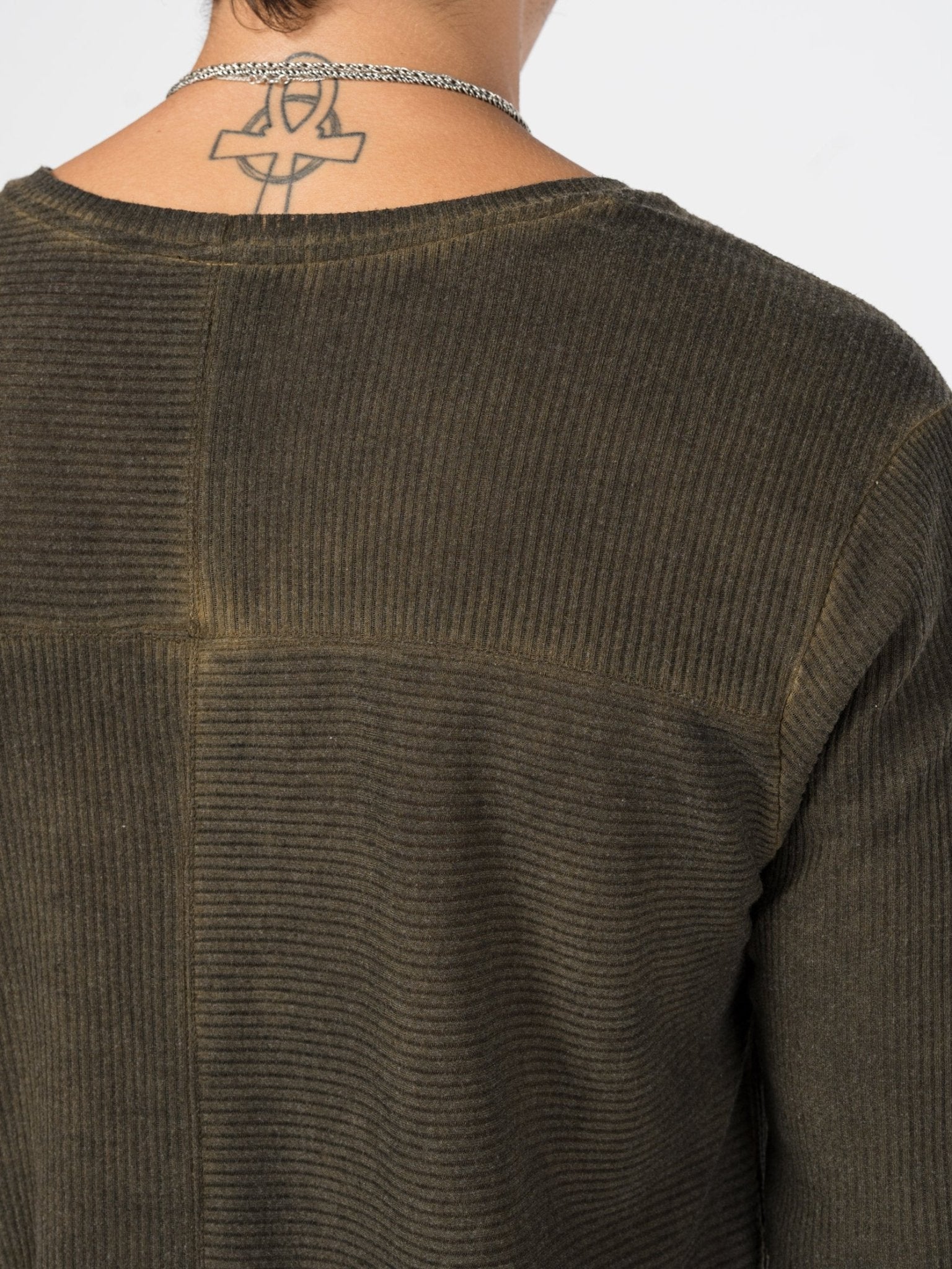 Ribbed Cotton Tee - by AITO