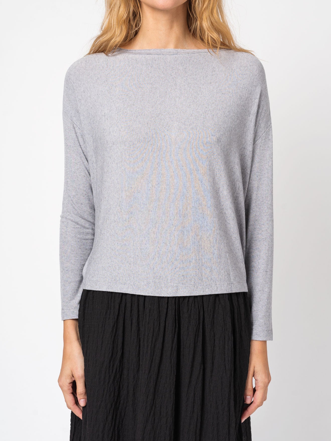 Ribbed Over Fit T-Shirt - by TRANSIT