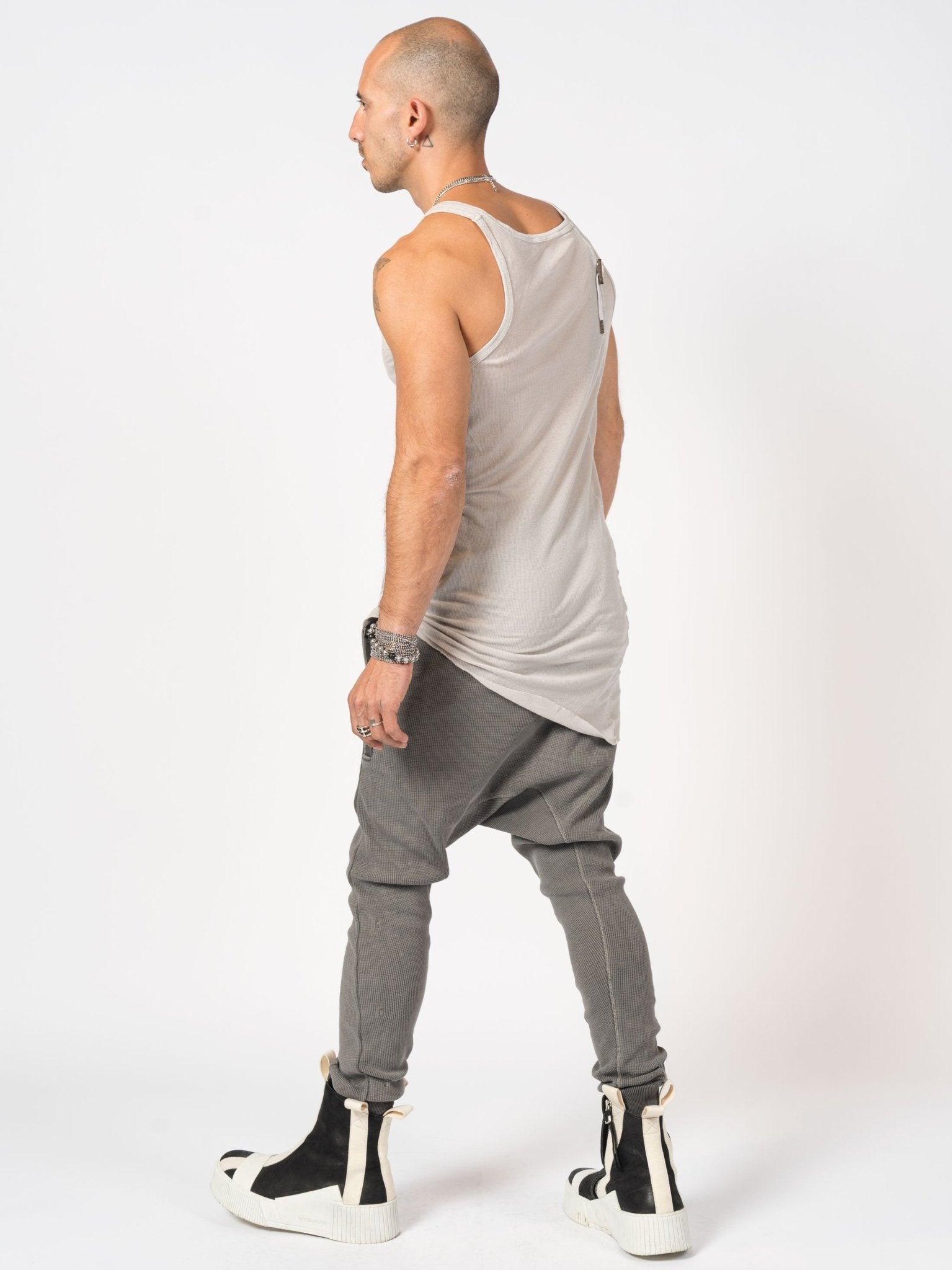 Ribbed Tank Top - by BORIS BIDJAN SABERI
