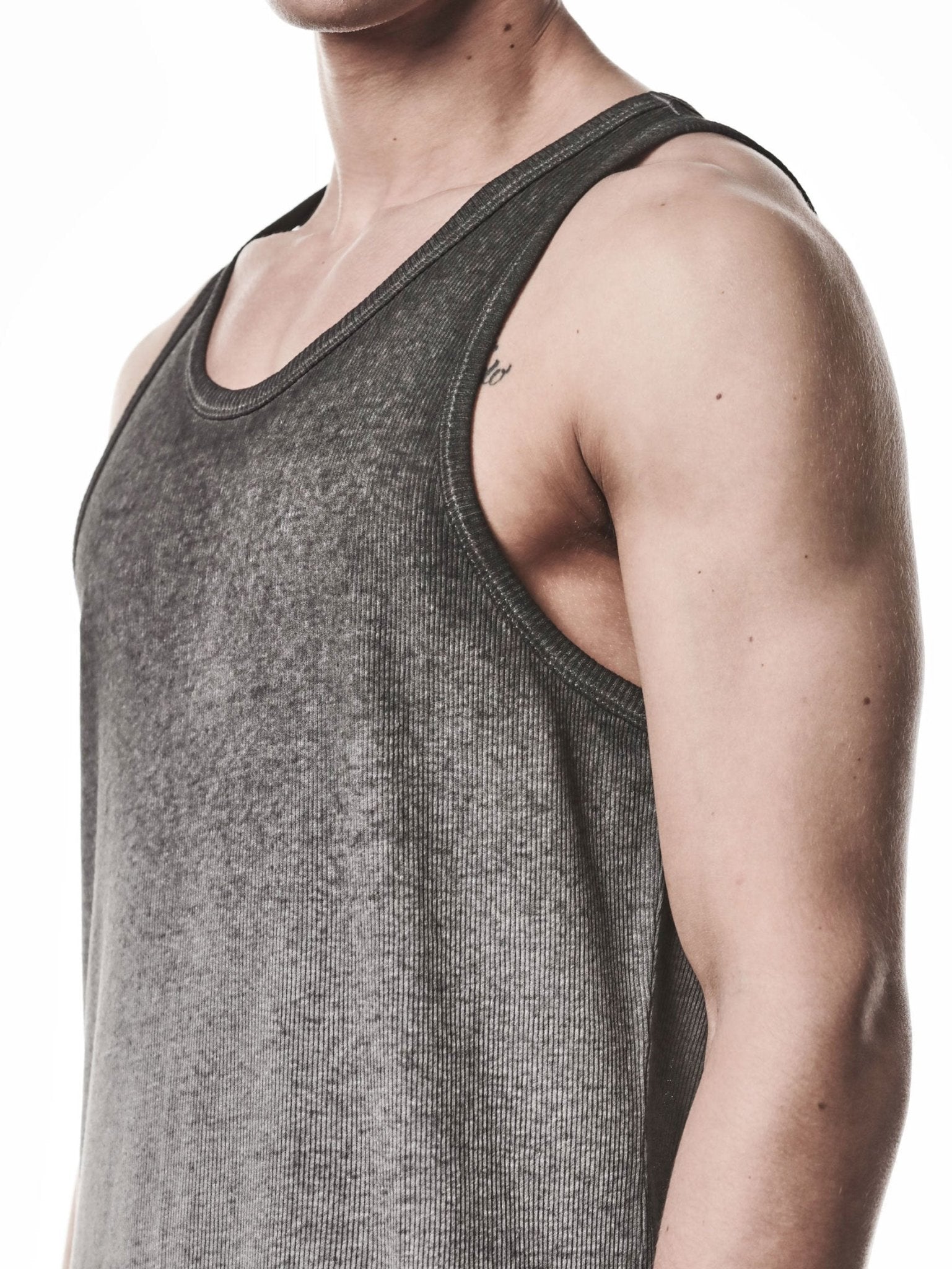Ribbed Tank Top - by THOM KROM
