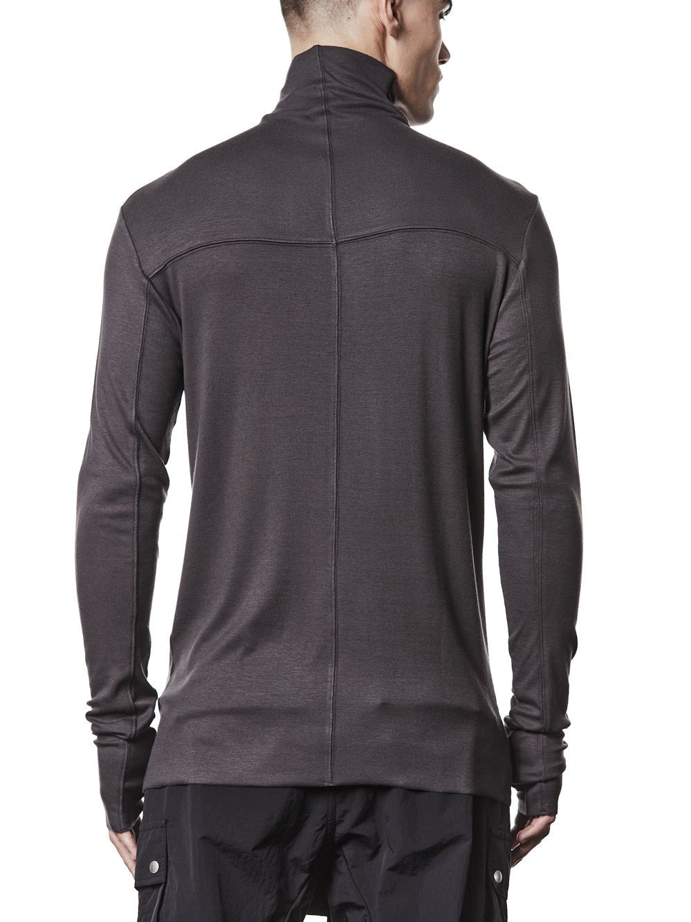 Roll Neck Long Sleeve T-Shirt - by THOM KROM