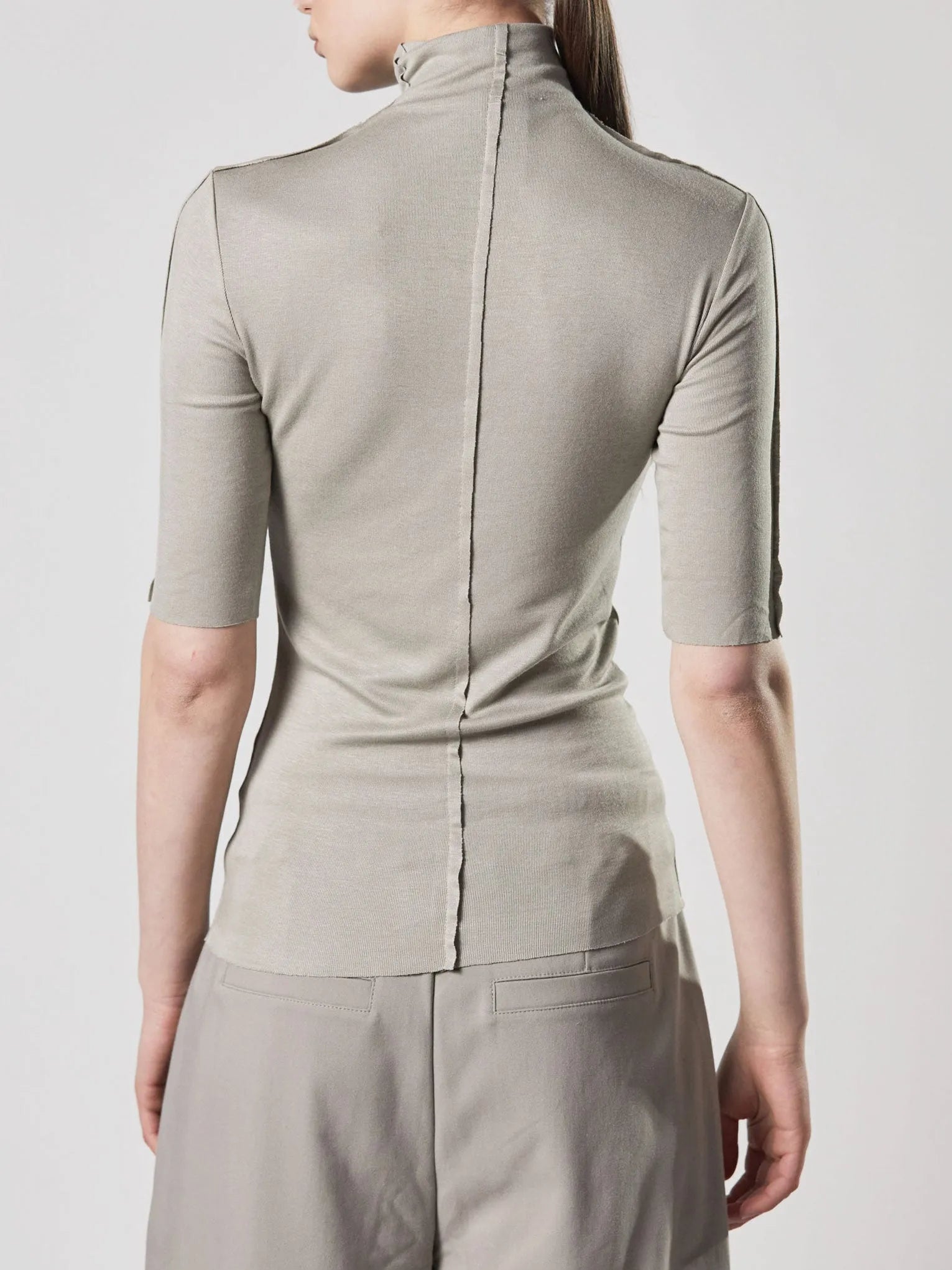 Roll neck T shirt - by THOM KROM