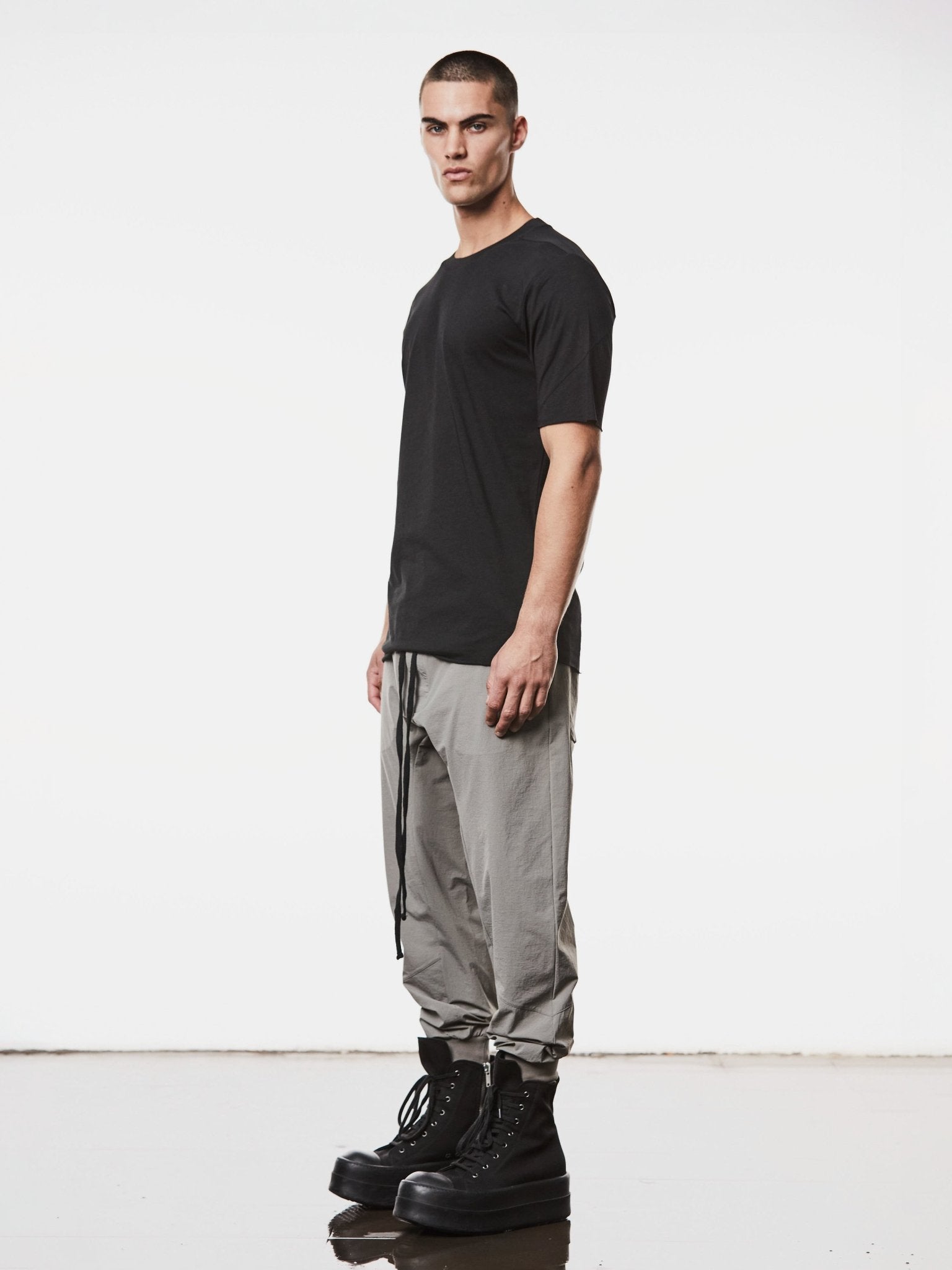Round Neck Slim Fit Shirt - by THOM KROM