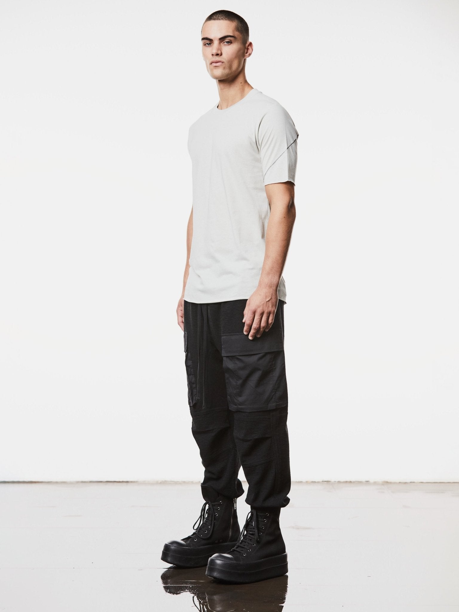 Round Neck Slim Fit Shirt - by THOM KROM