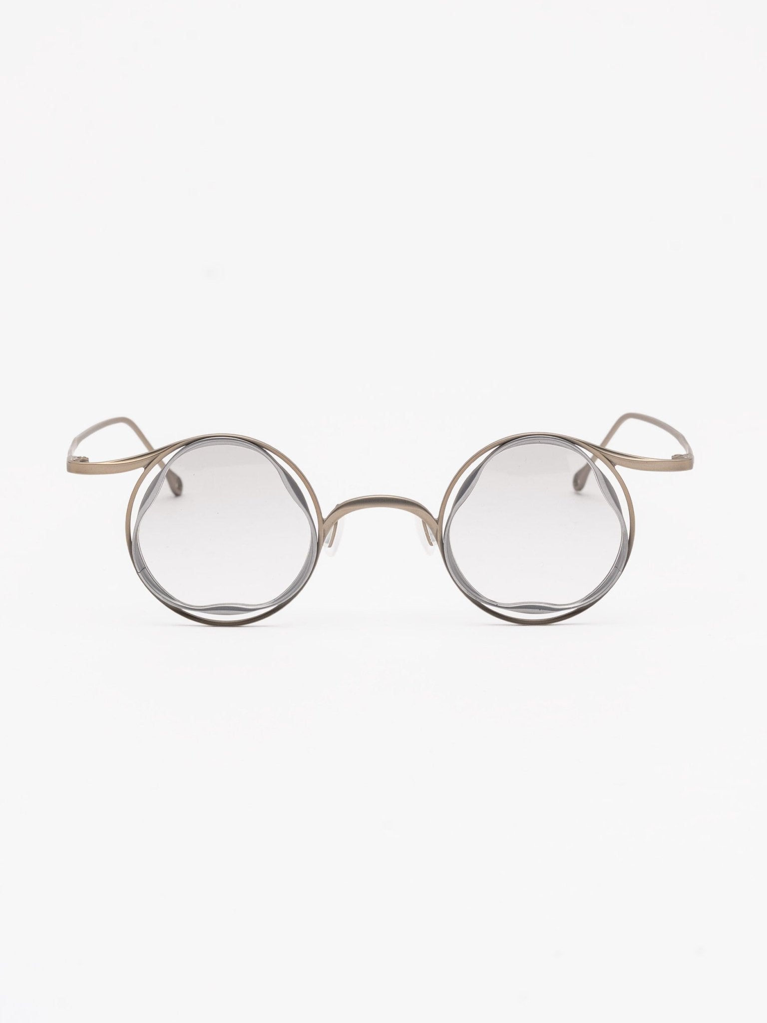 Round Titanium Frame Eyewear - by RIGARDS
