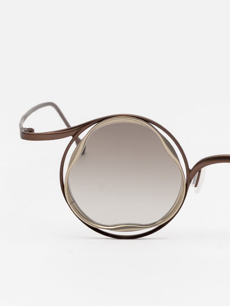 Round Titanium Frame Eyewear - by RIGARDS