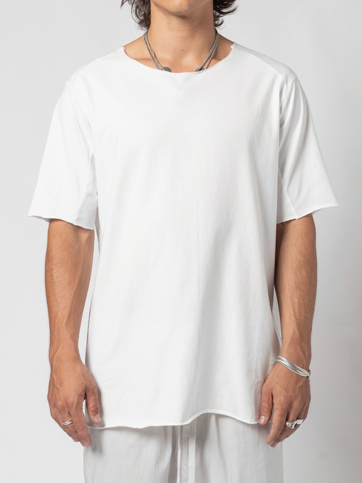 Scar Stitch Cotton T-Shirt - by AITO