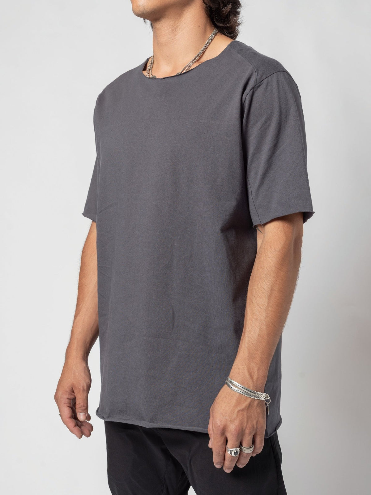 Scar Stitch Cotton T-Shirt - by AITO