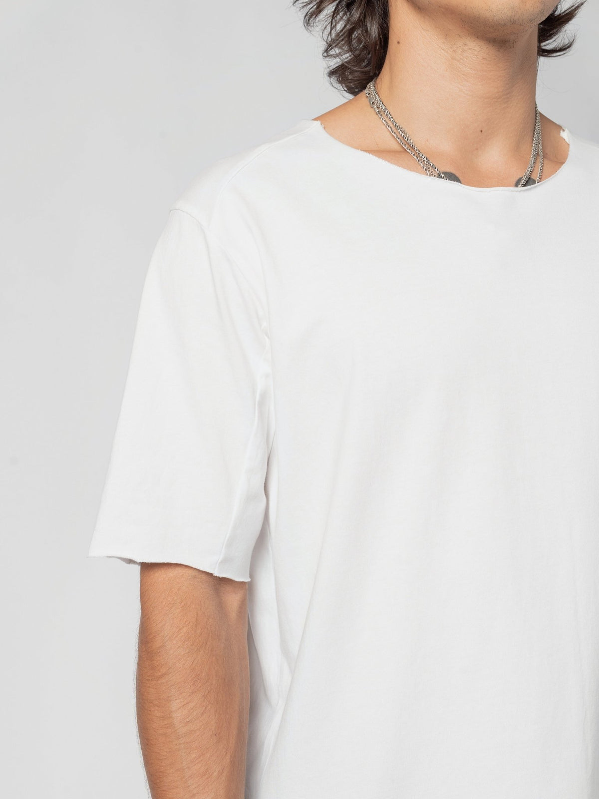 Scar Stitch Cotton T-Shirt - by AITO