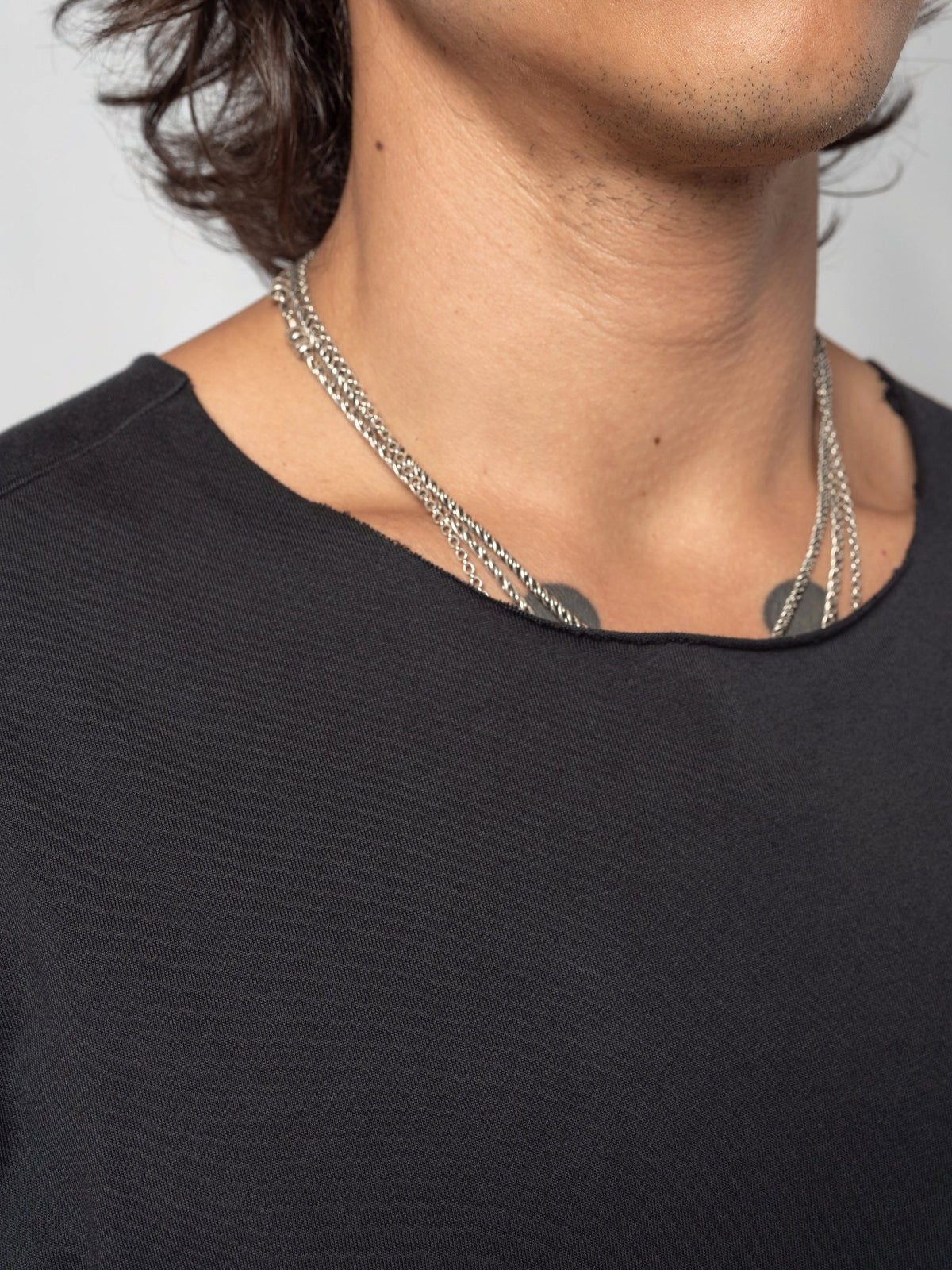Scar Stitch Cotton T-Shirt - by AITO