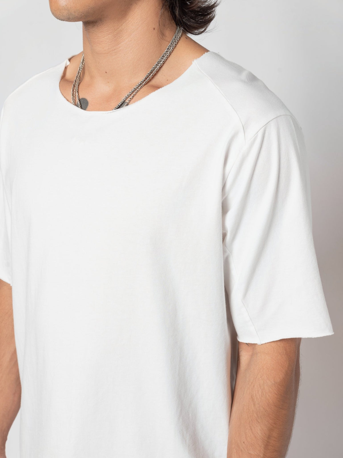 Scar Stitch Cotton T-Shirt - by AITO