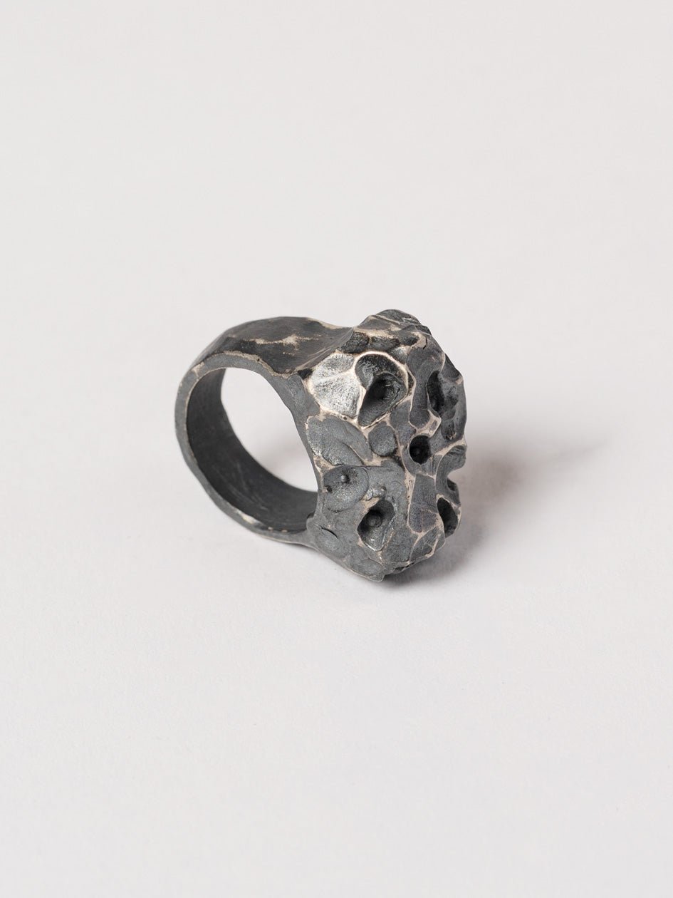 Sculpted Silver Ring - by CEDAR