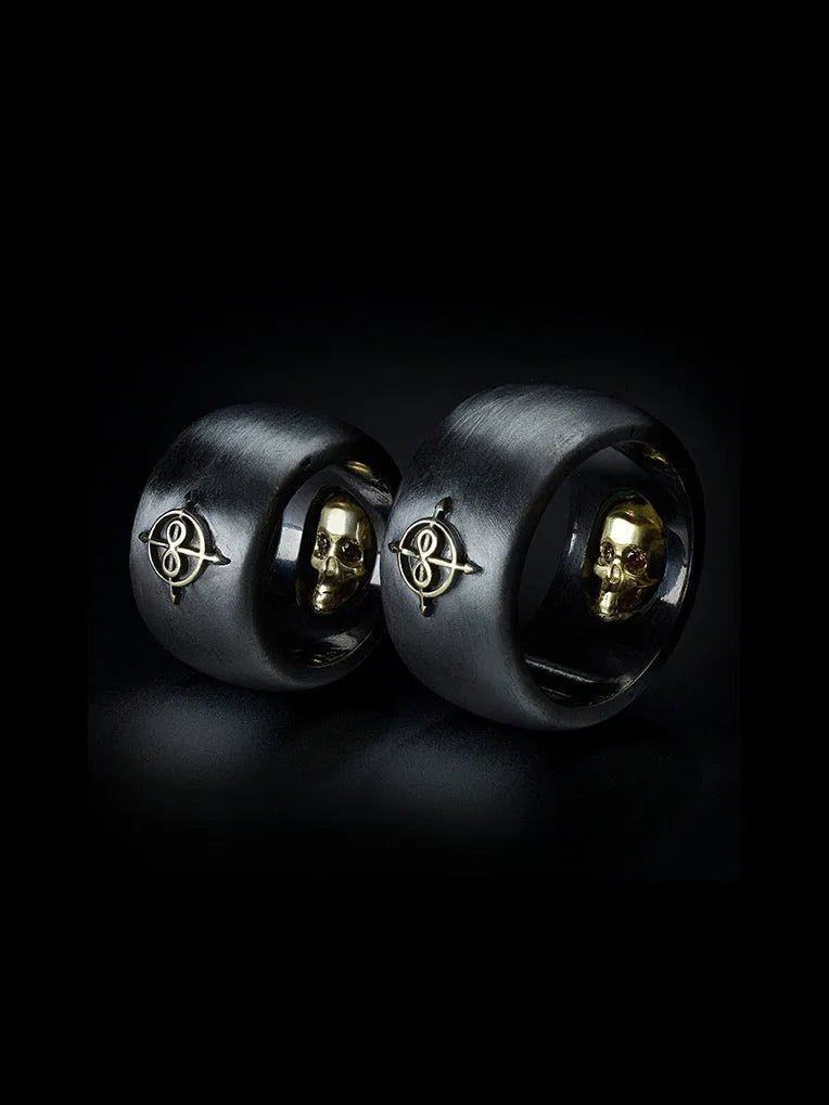 SECRET SKULL RING - by Bazz&Lutra