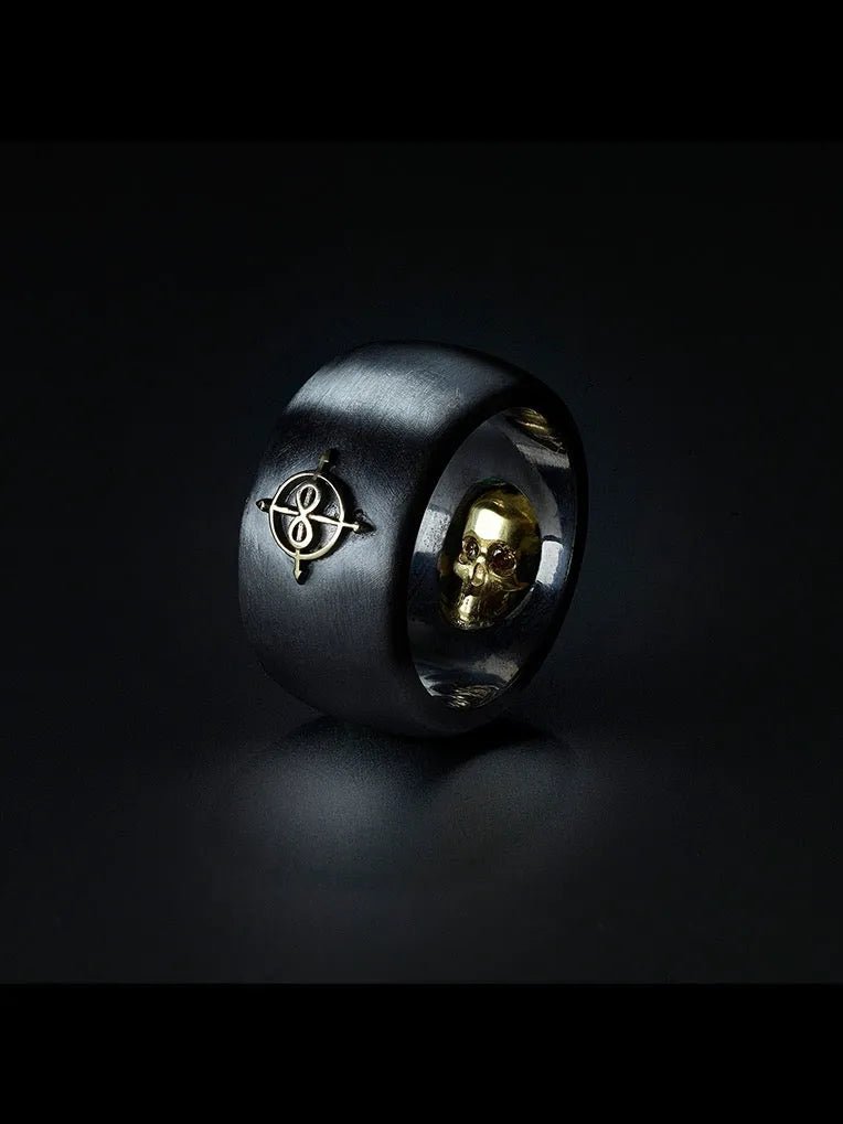 SECRET SKULL RING - by Bazz&Lutra