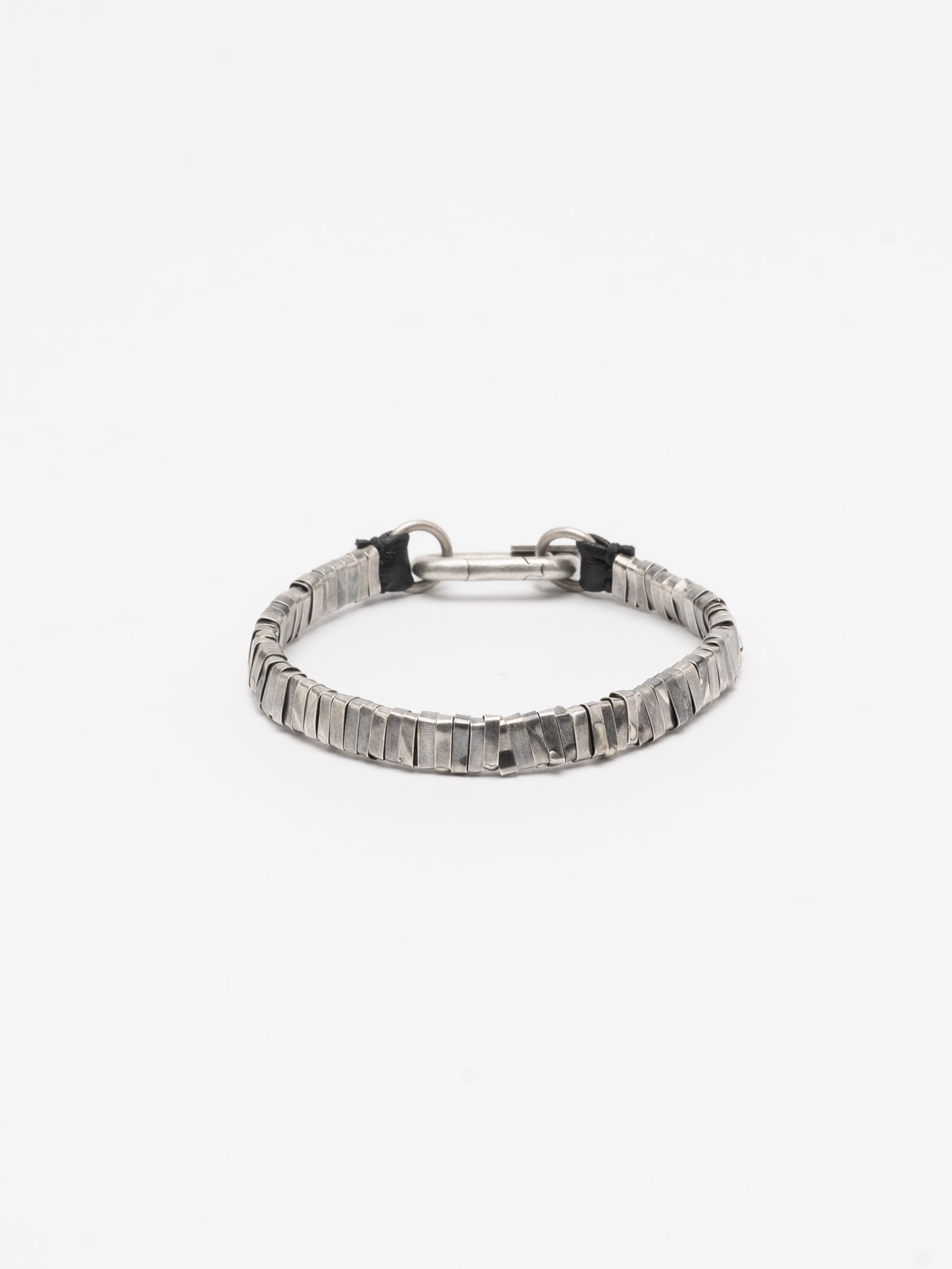 Segmented Silver Bracelet - by GOTI
