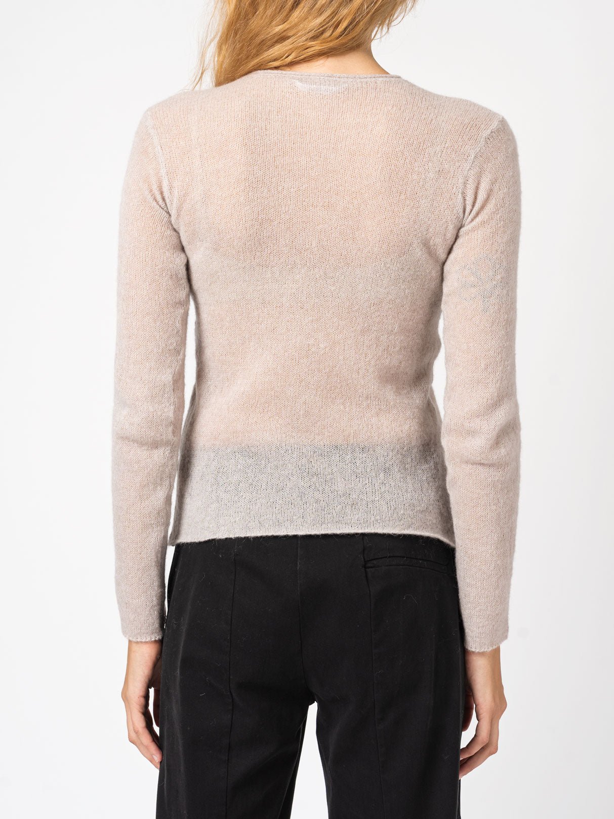 Sheer Knit Sweater - by TANDEM
