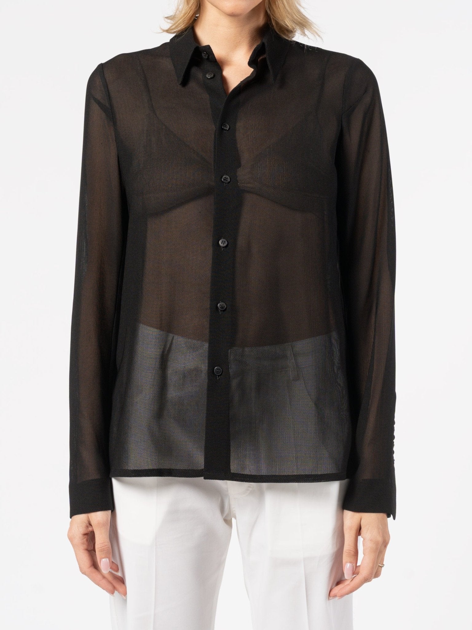 Sheer Textured Shirt, 50 Sheer Textured Shirt, 50