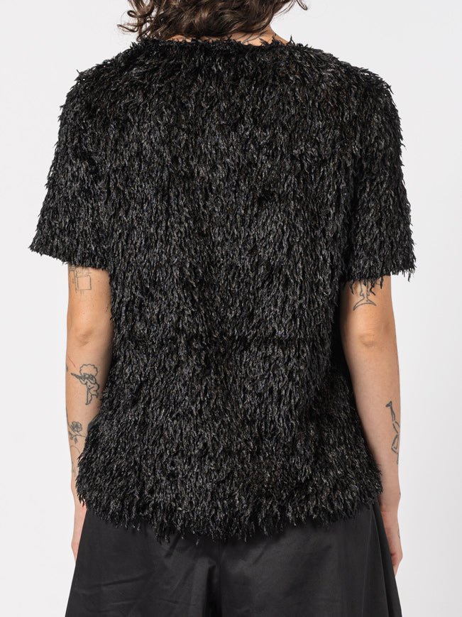 Short - Sleeve Sweater - by NOSTRA SANTISSIMA